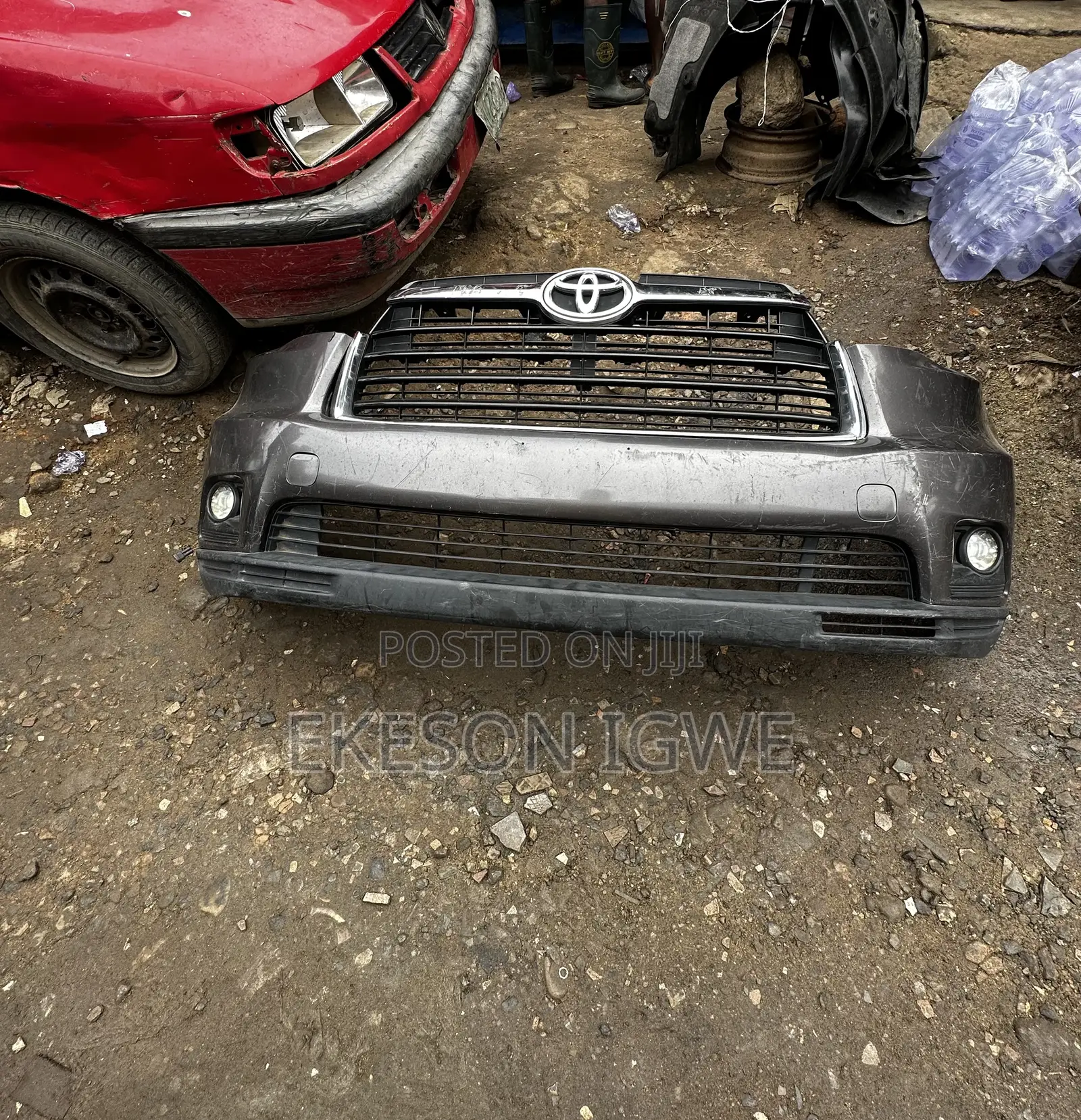 Complete Front Bumper Toyota Highlander 2015
