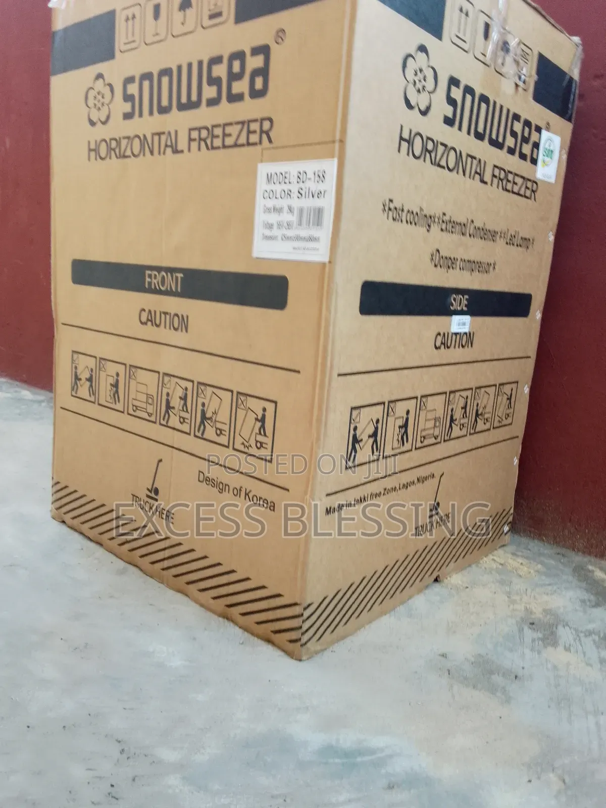 Brand New 100 Litres Snowsea Freezer Key+External Condenser