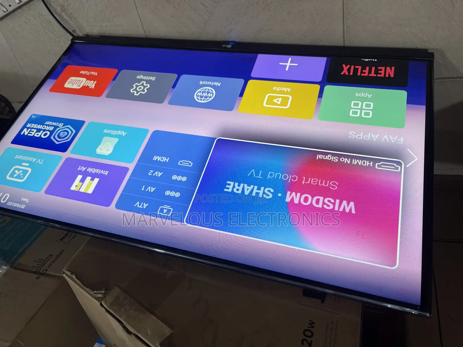 Brand New Lg 32inch Smart Full Hd Smart Framless Television