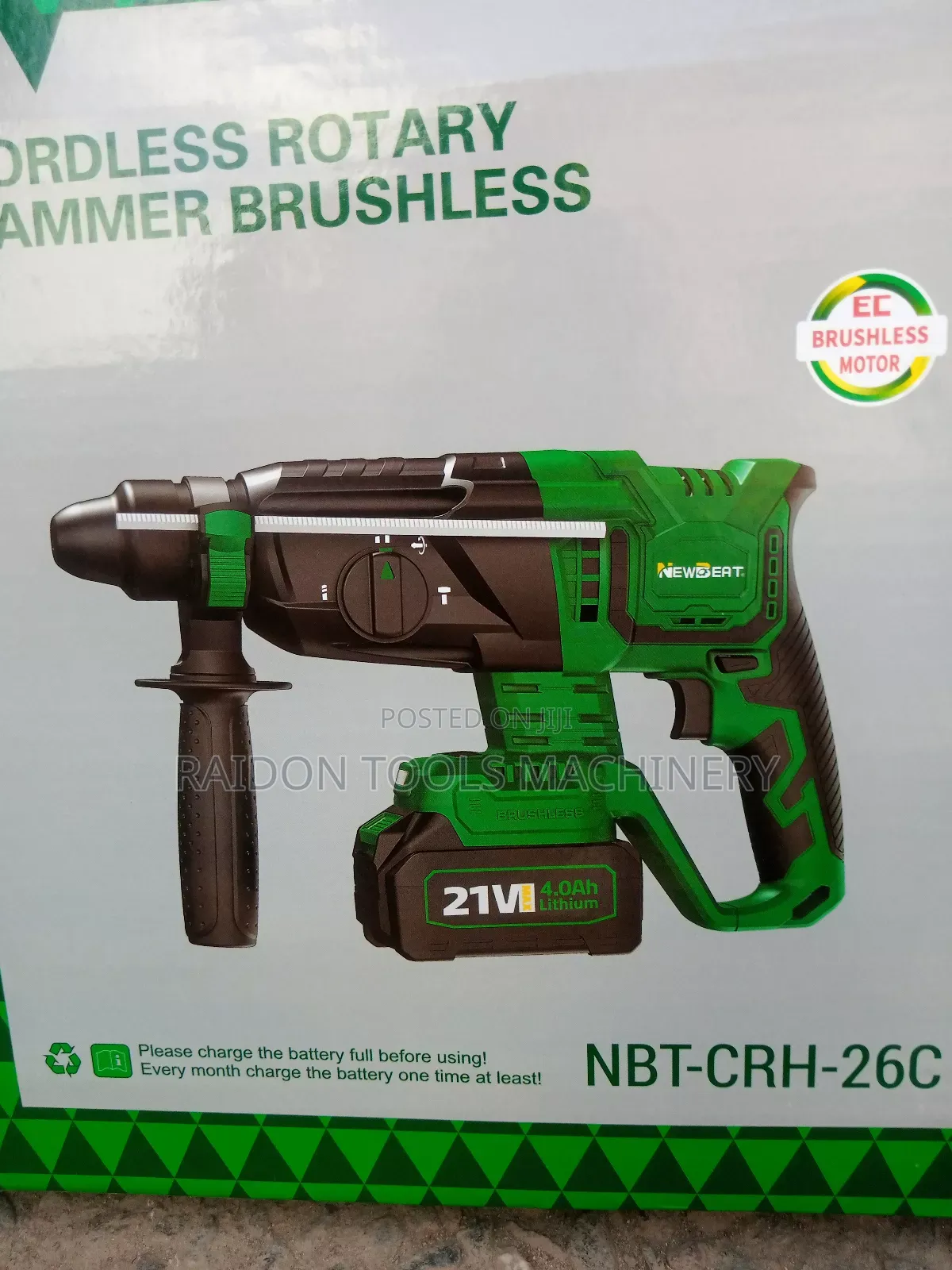 Cordless Rotary Hammer Drill 21V
