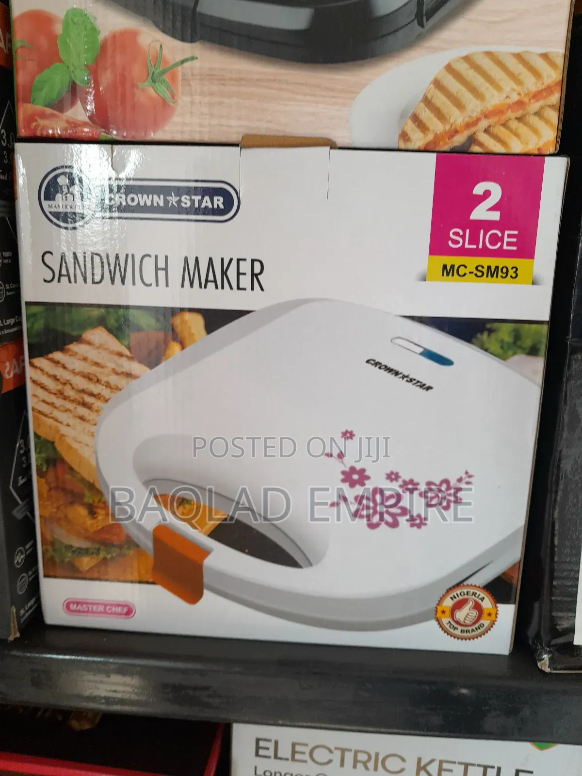 2 Face Crownstar Sandwich Maker