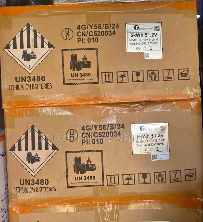 All Felicity 5kwh Lithium Battery  Available 