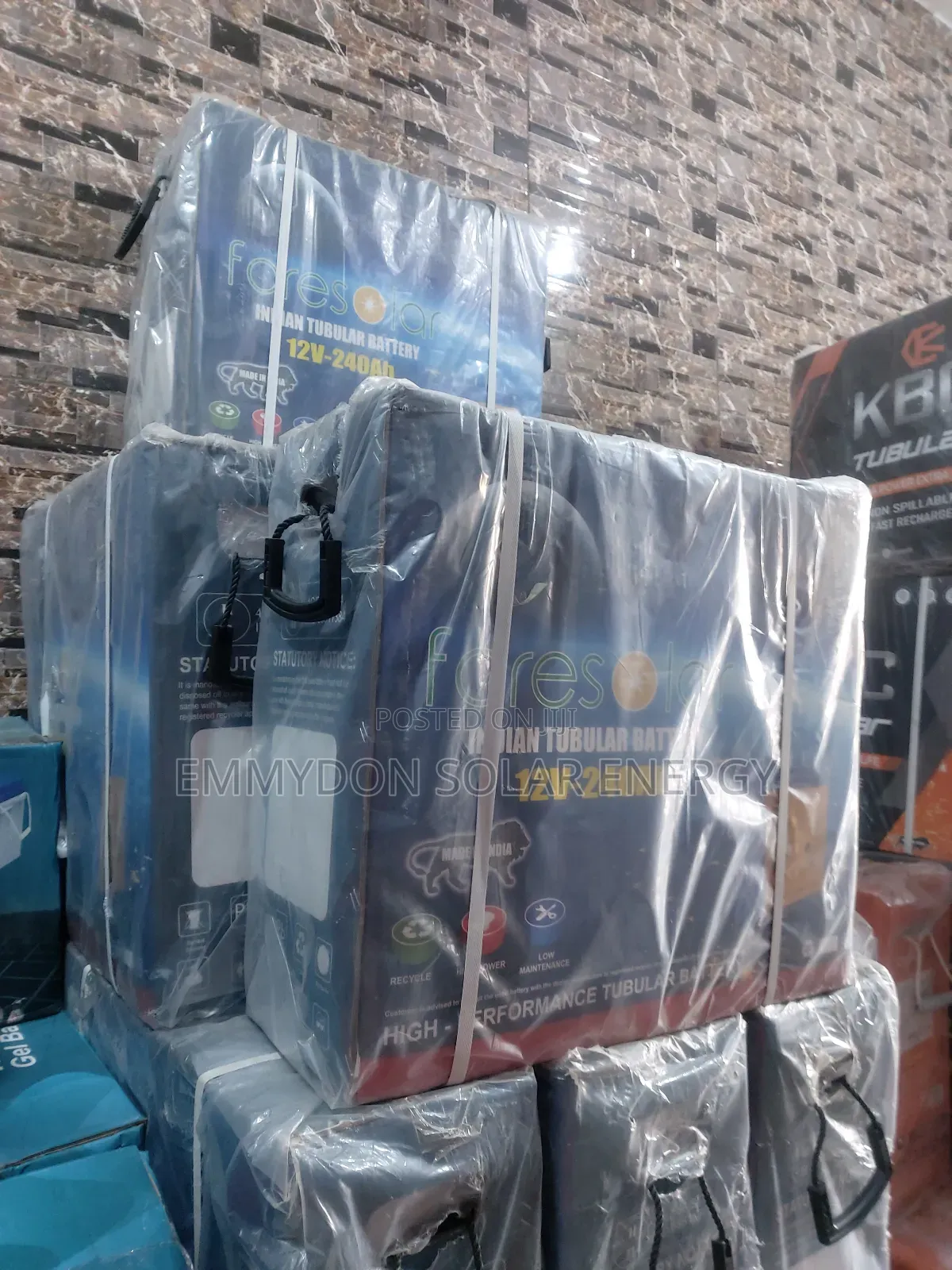 Original Foresolar Tubular Battery 240ah 12V