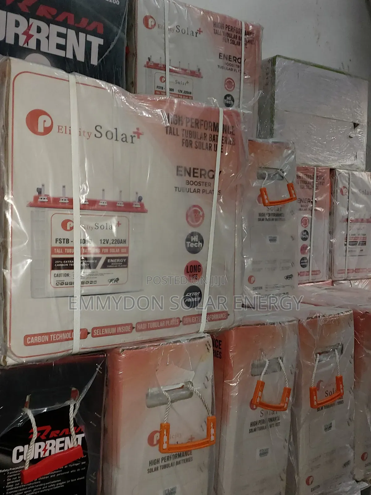 Original Pelicity Tubular Battery 220ah 12V