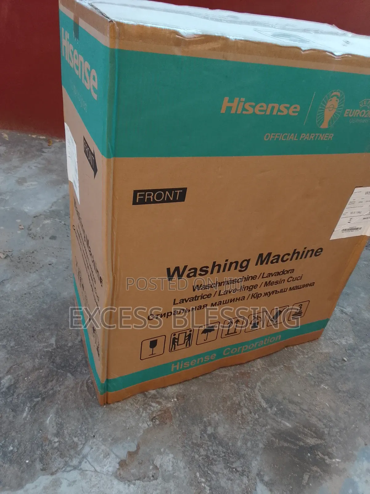 Hisense 7.5kg Washing Machine+ Spinning+ Draining(Wsqb753)