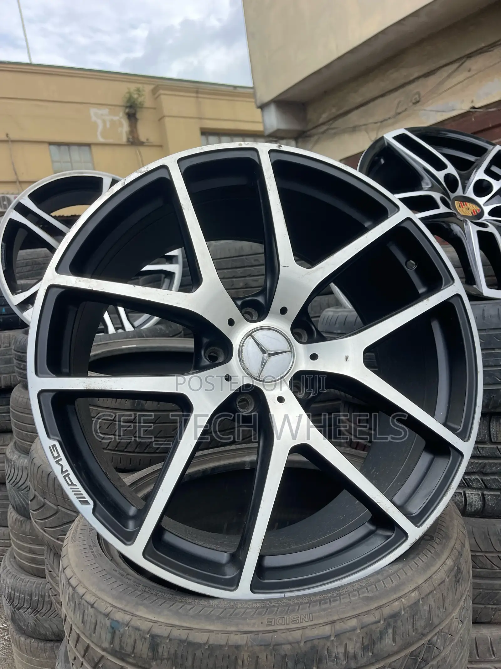 Engraved AMG Wheels for Different Sizes
