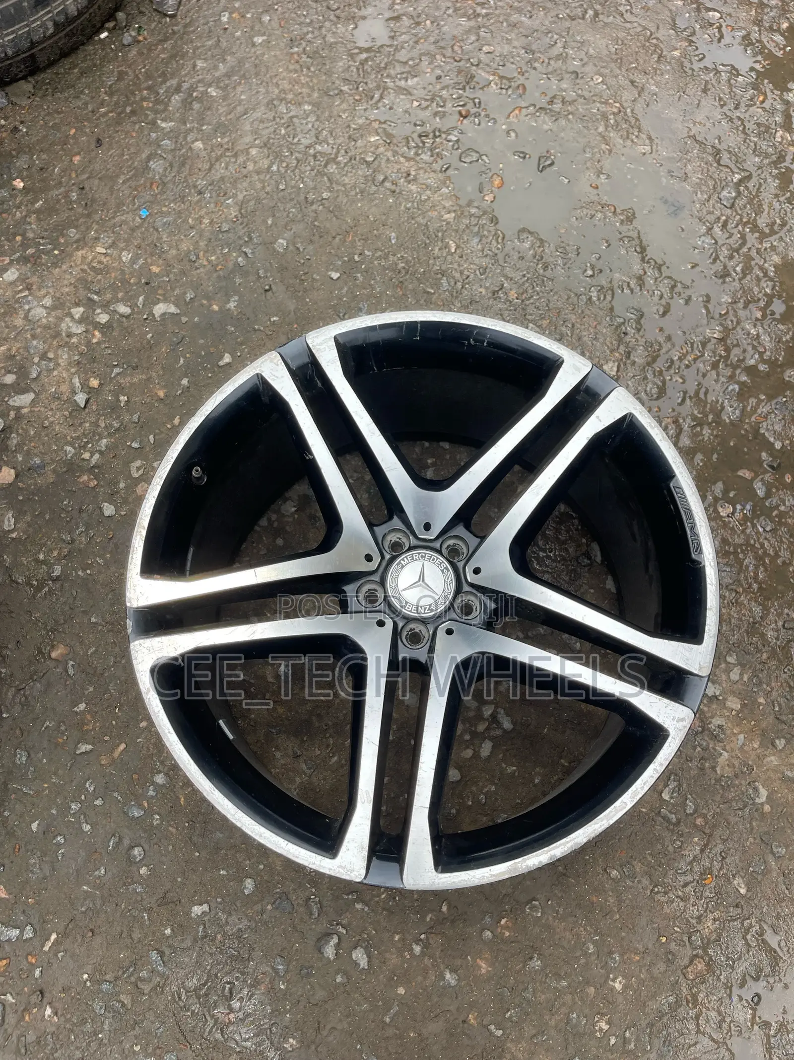 Engraved AMG Wheels for Different Sizes