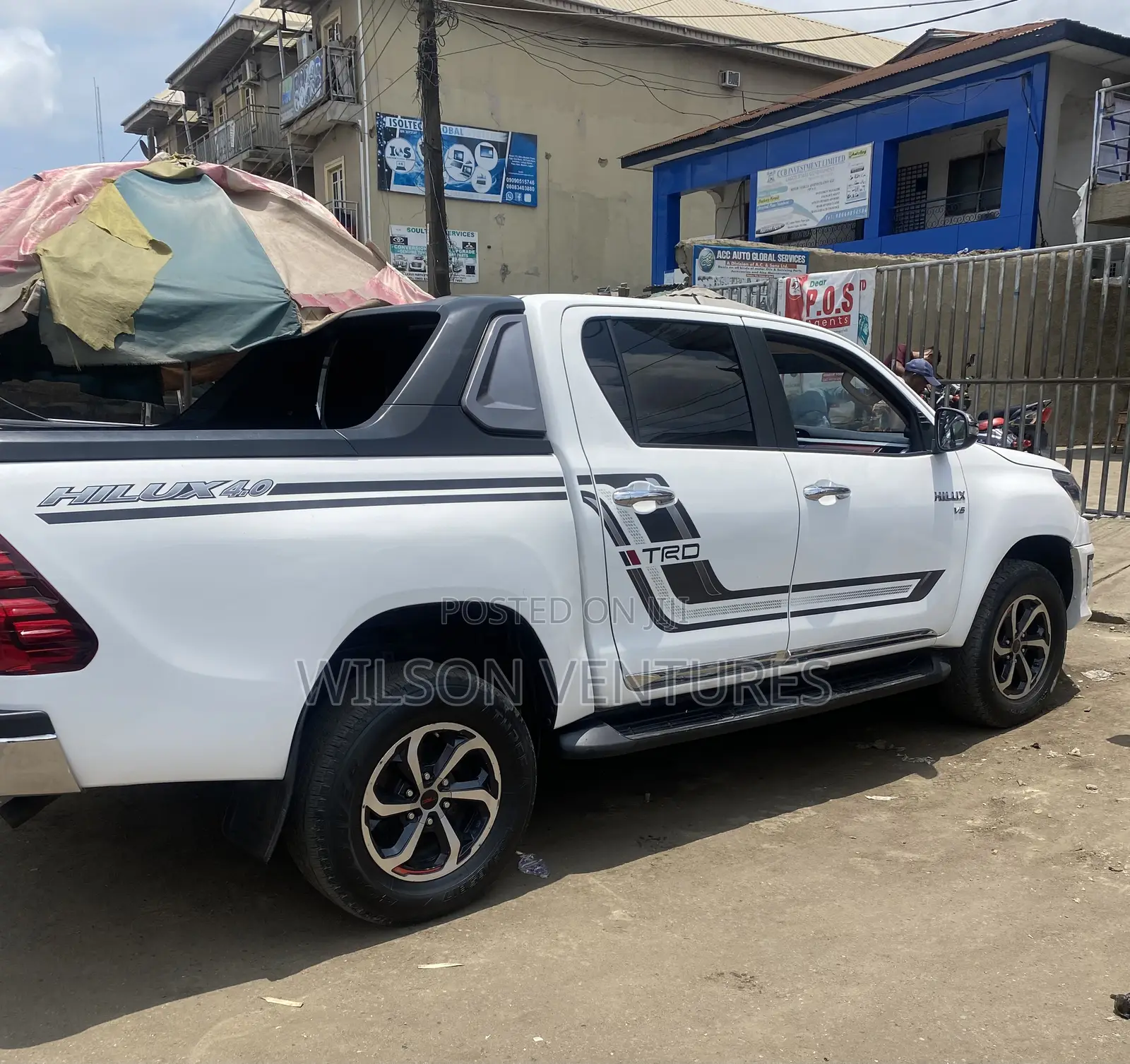 Toyota Hilux Body Sticker