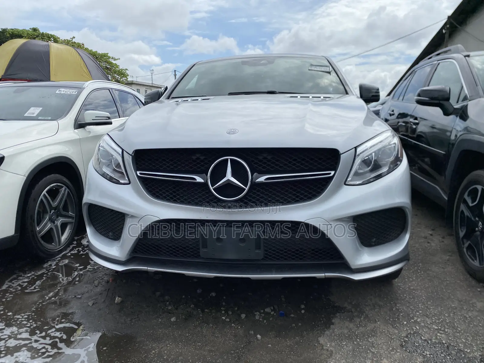 Mercedes-Benz GLE-Class AMG GLE 43 4MATIC 2017 Silver