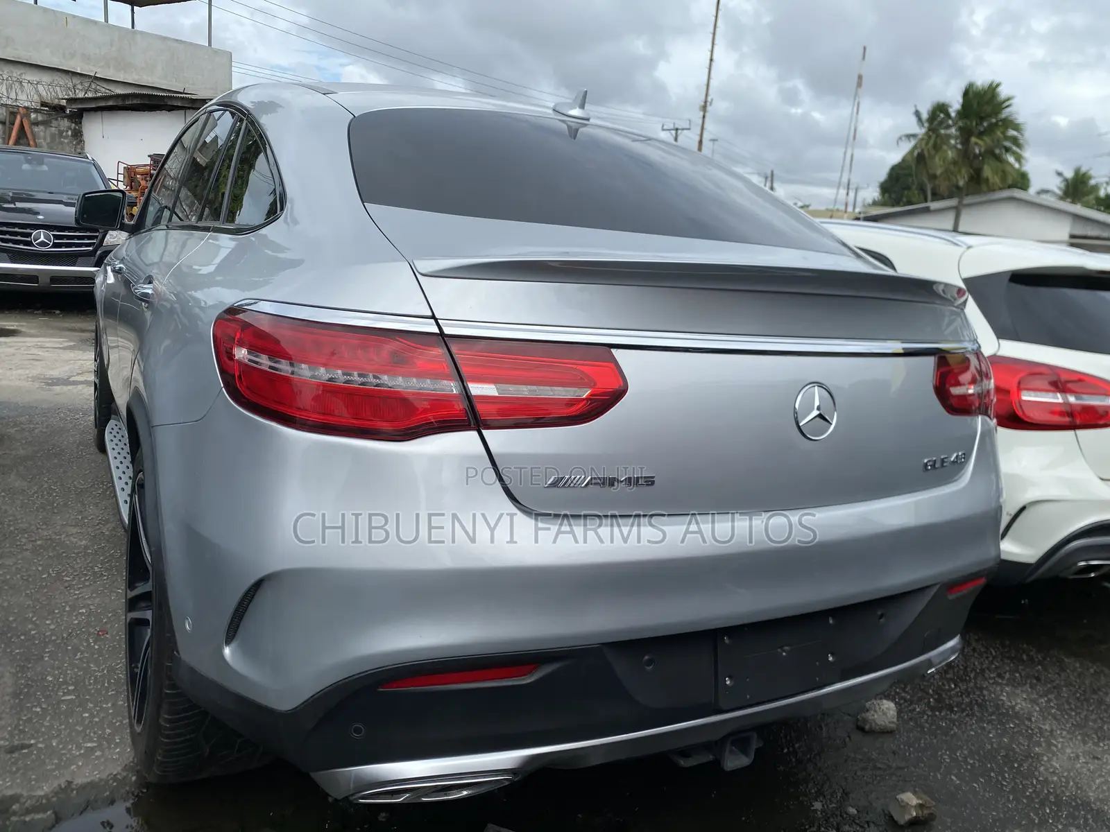 Mercedes-Benz GLE-Class AMG GLE 43 4MATIC 2017 Silver