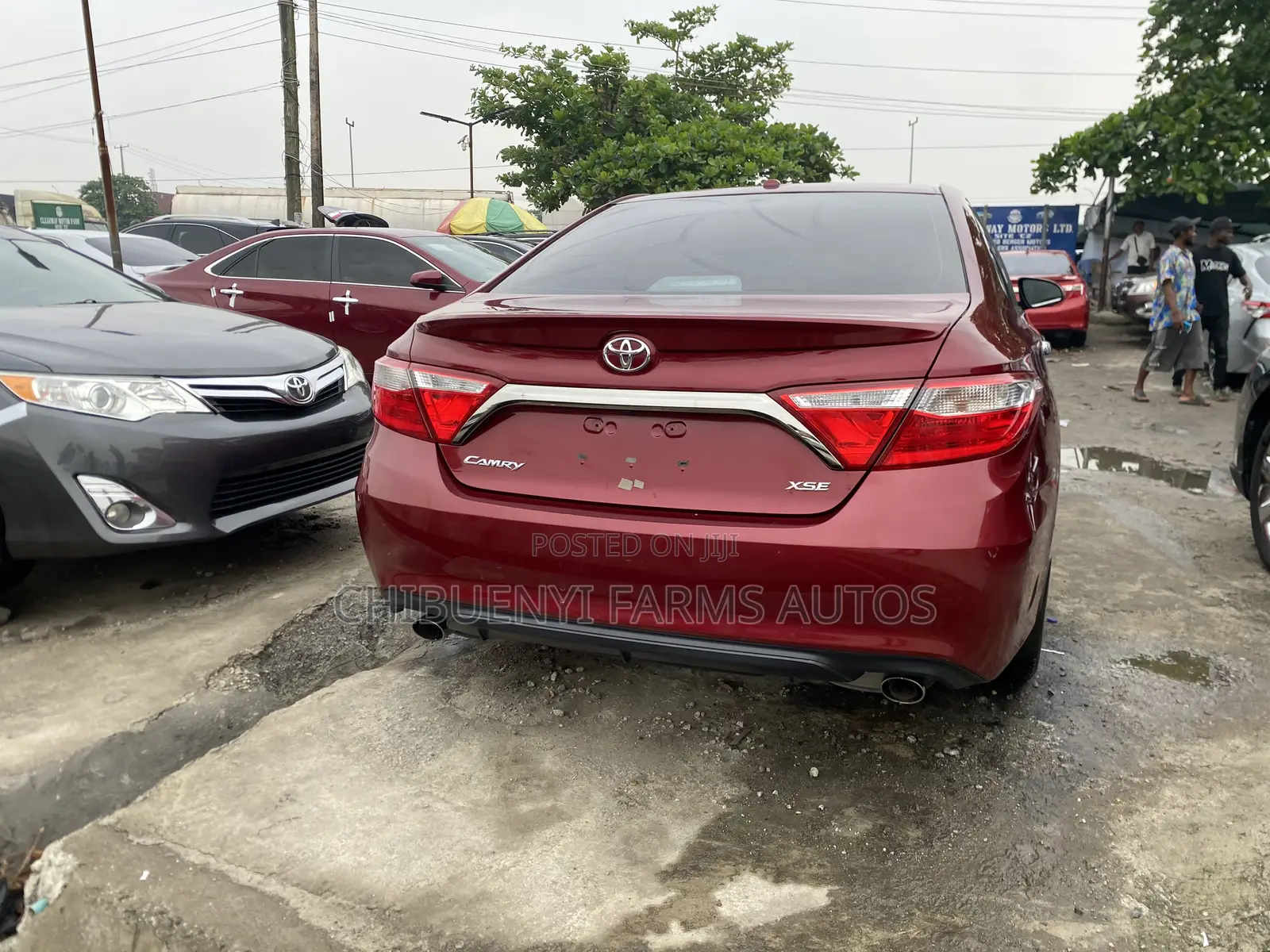 Toyota Camry 2017 Red