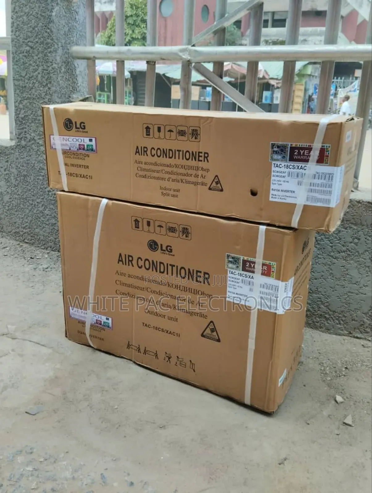 Original Lg Inverter 2hp Air Condition Split Copper 2yrs