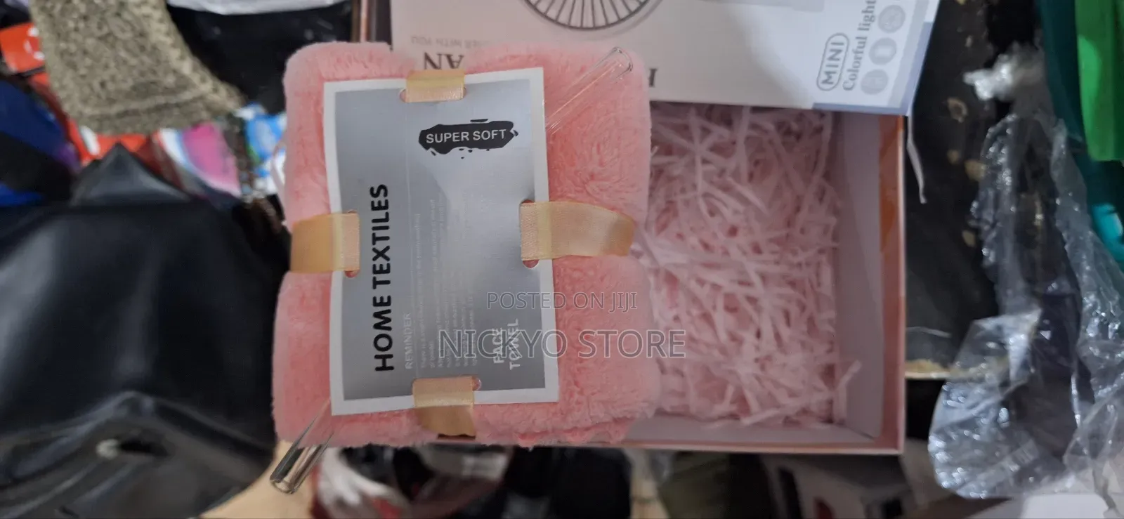 Premium Corporate Gift (Mini Fan, Glass Straw Mug and Towel)
