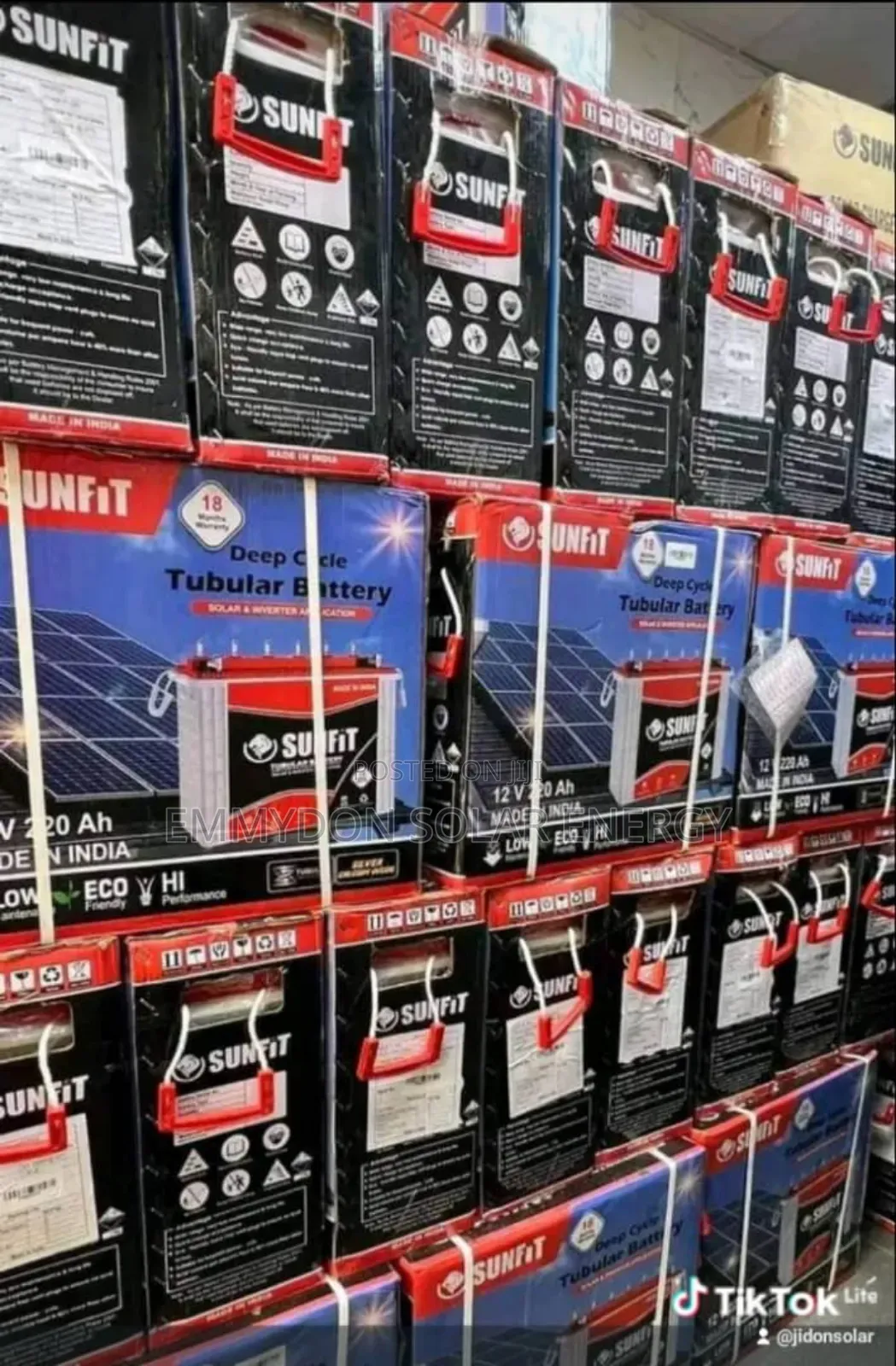 Sunfit Tubular Battery