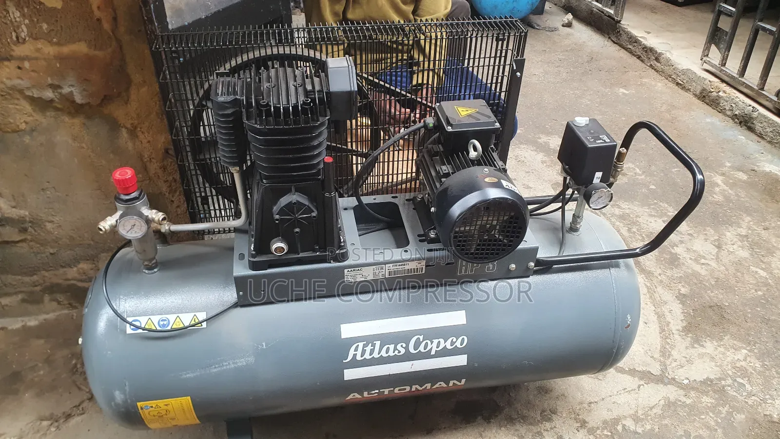 Atlas Copco Air Compressor 150L 3hp
