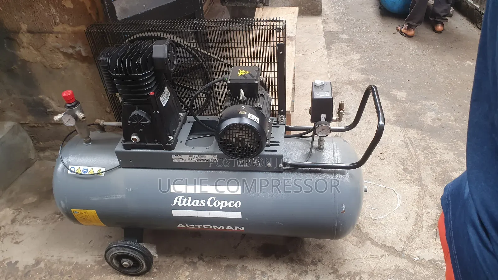 Atlas Copco Air Compressor 150L 3hp