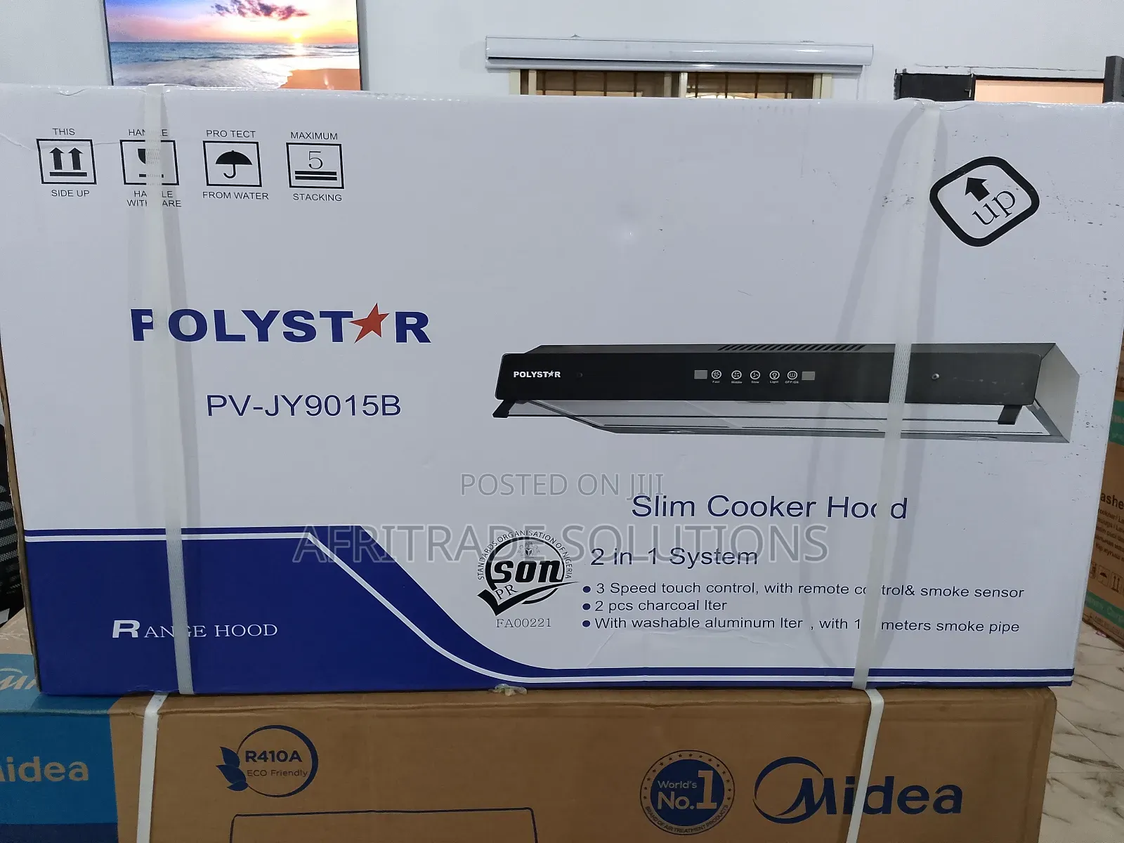 High Geared Polystar Range Hood