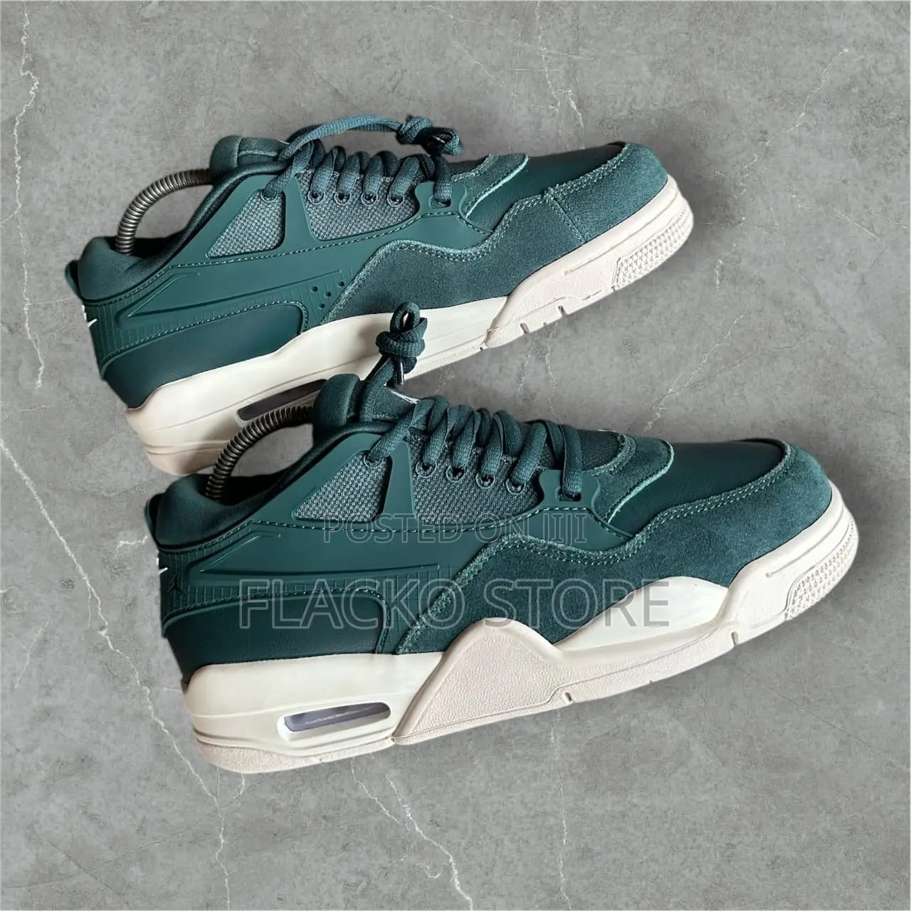 Original Nike Air Jordan 4 Rm Oxidized Green Sneakers