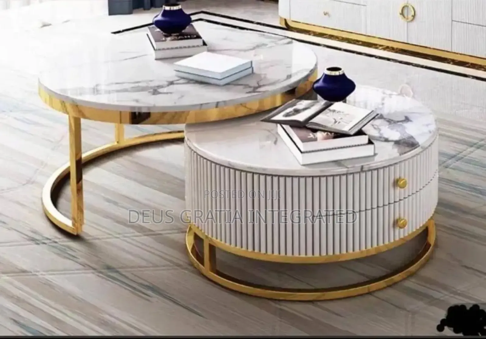 Extendable Marble Centre Table/Coffee Table for Living Room