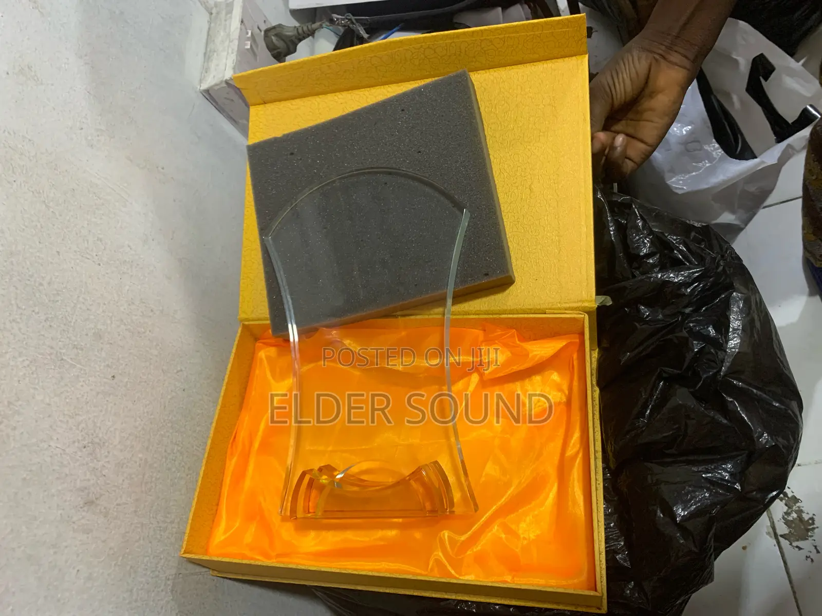 Award Crystal Glass