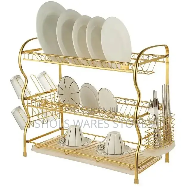 Gold Dish Rack