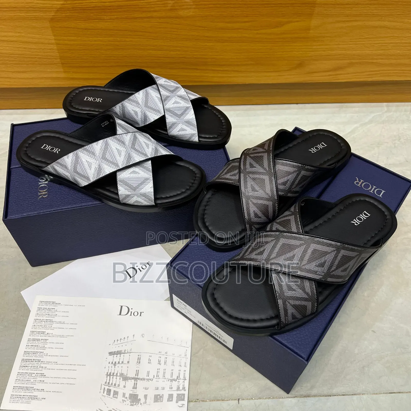 Original CHRISTIAN Dior Sandals Available in Store