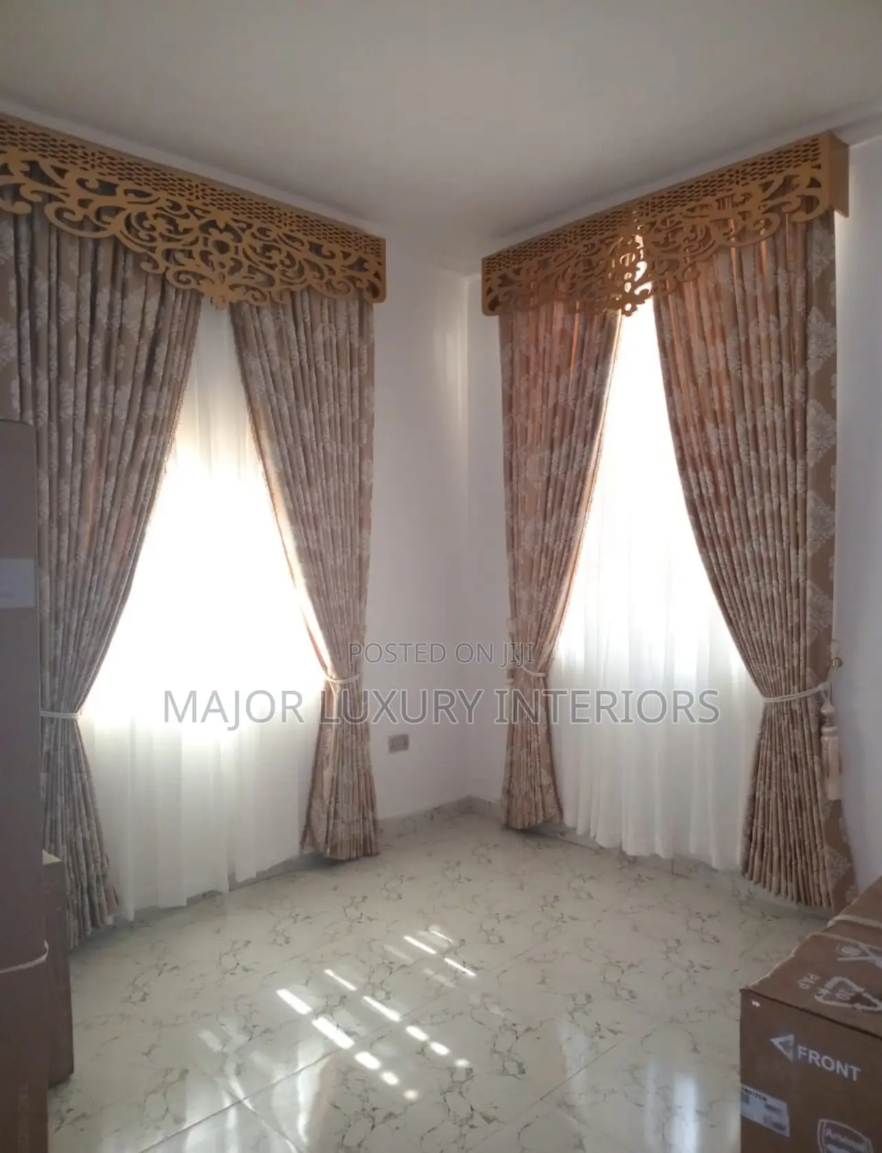 Craft Board With Curtains and Accessories