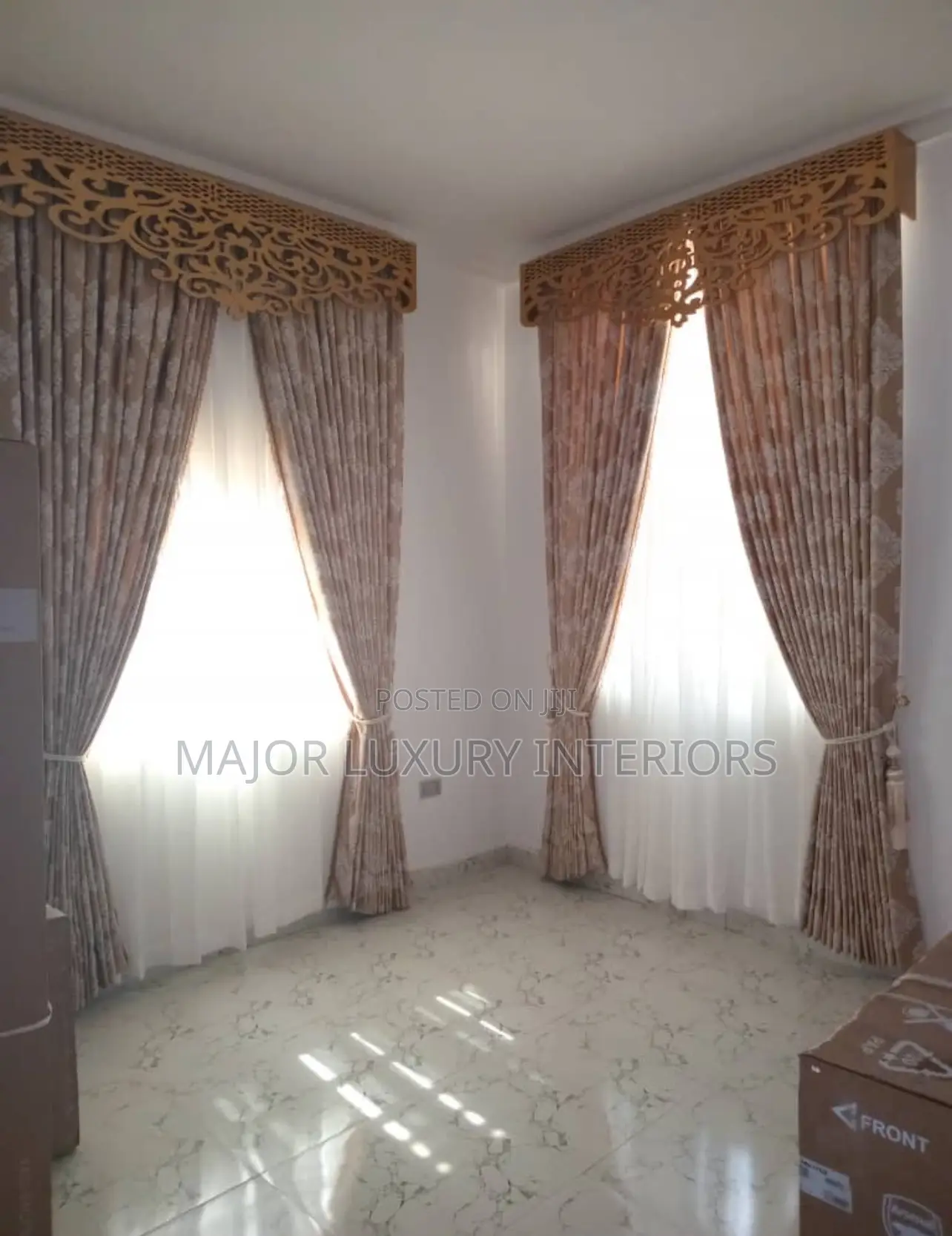 Craft Board With Curtains and Accessories