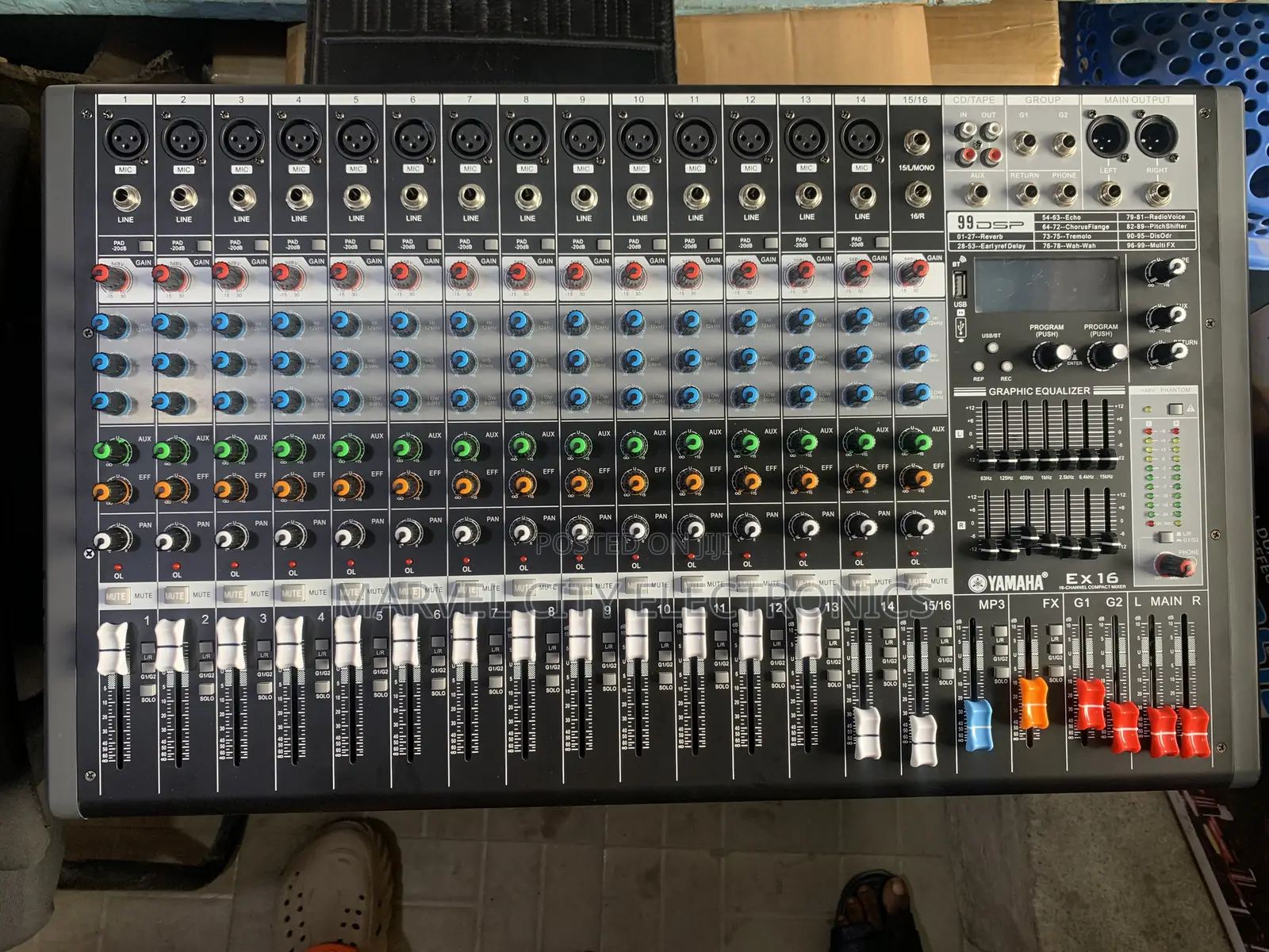 Original 16 Channel Yamaha Mixer