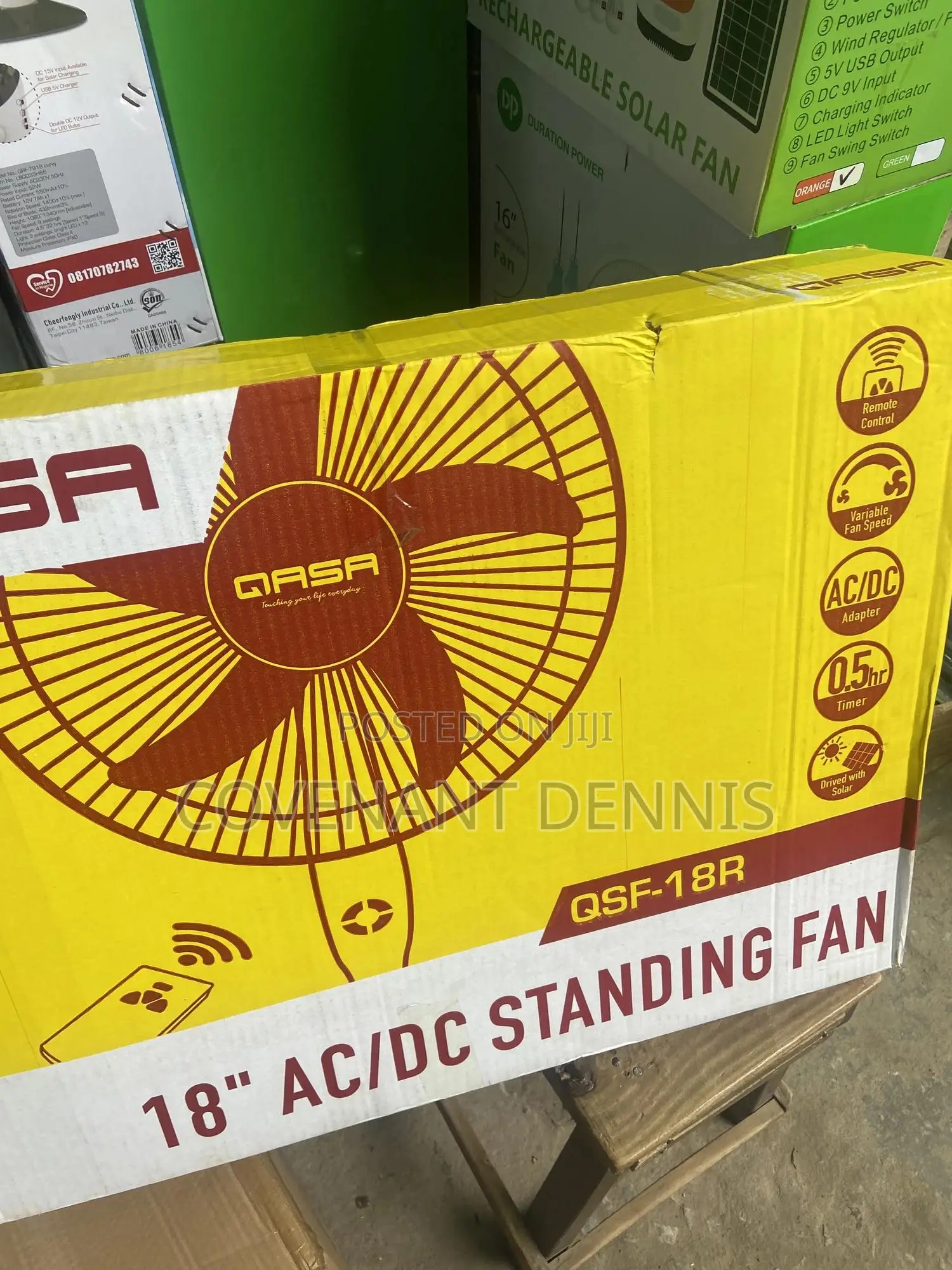 Qasa 18 Inches Ac/Dc Standing (Non Rechargeable)