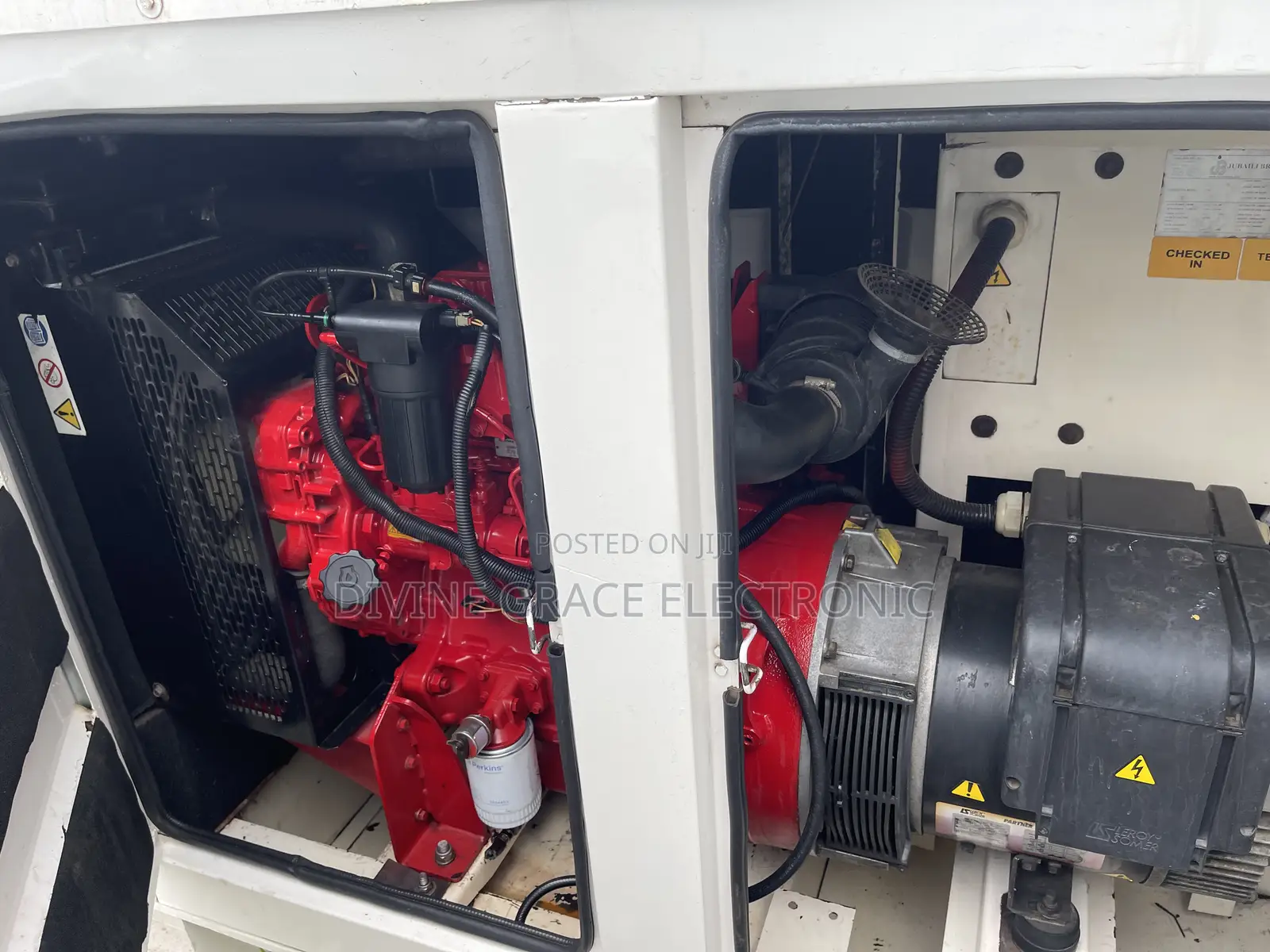 30kva Jubaili Bros Used Soundproof Generator