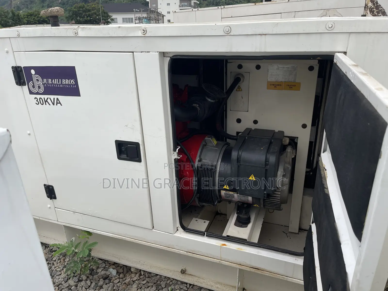 30kva Jubaili Bros Used Soundproof Generator