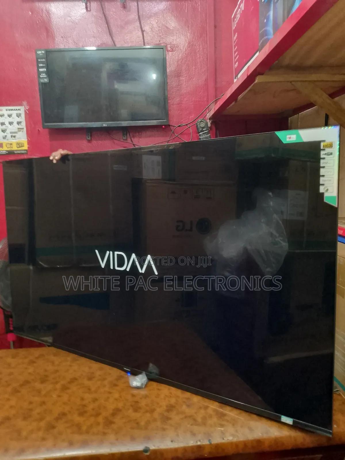 New Hisense Uhd 65"Inch Smart Flameless Tv Netflix >Youtube