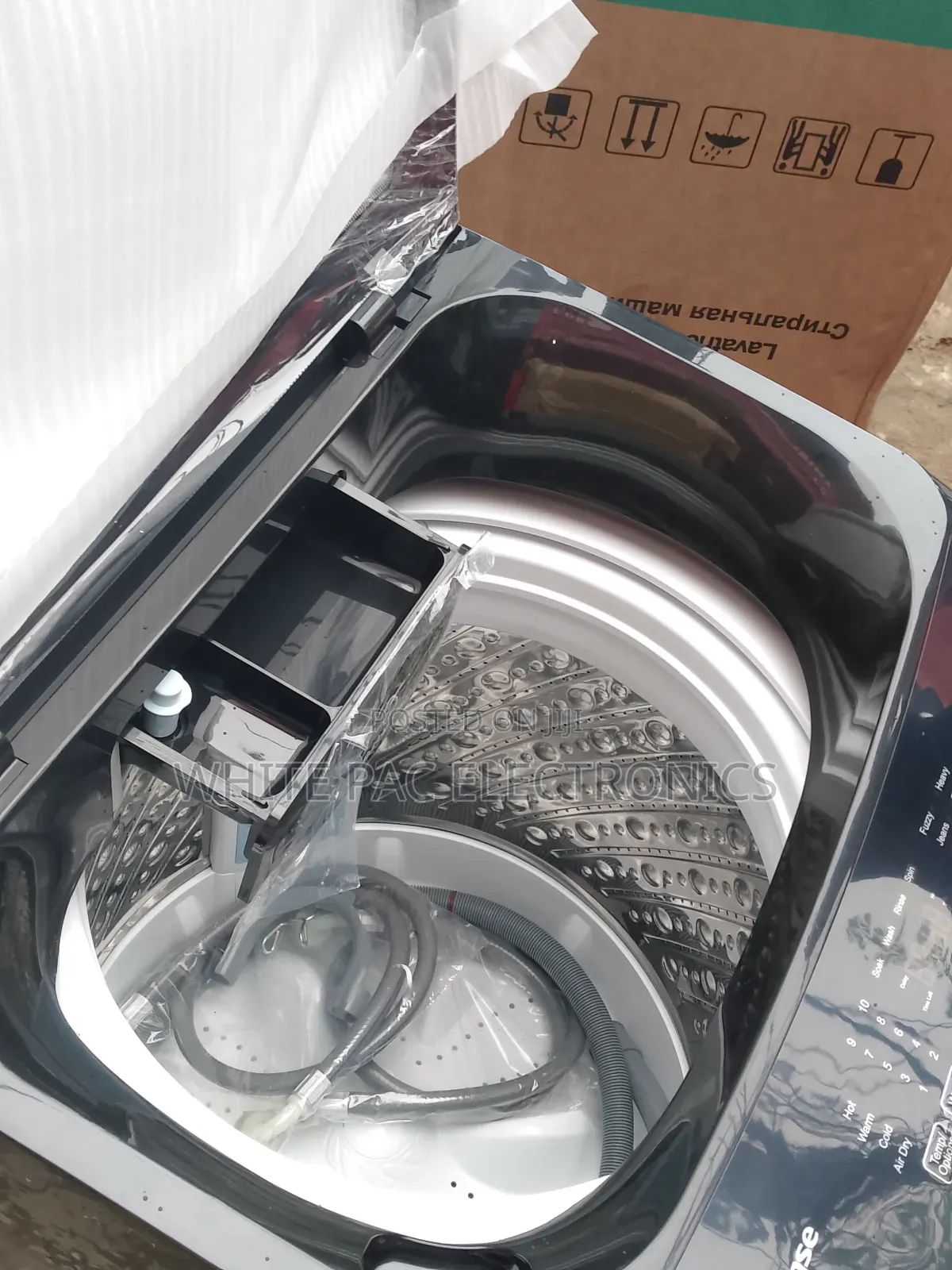 New Hisense 11kg Top Loader Automatic Washing Machine >1yrs