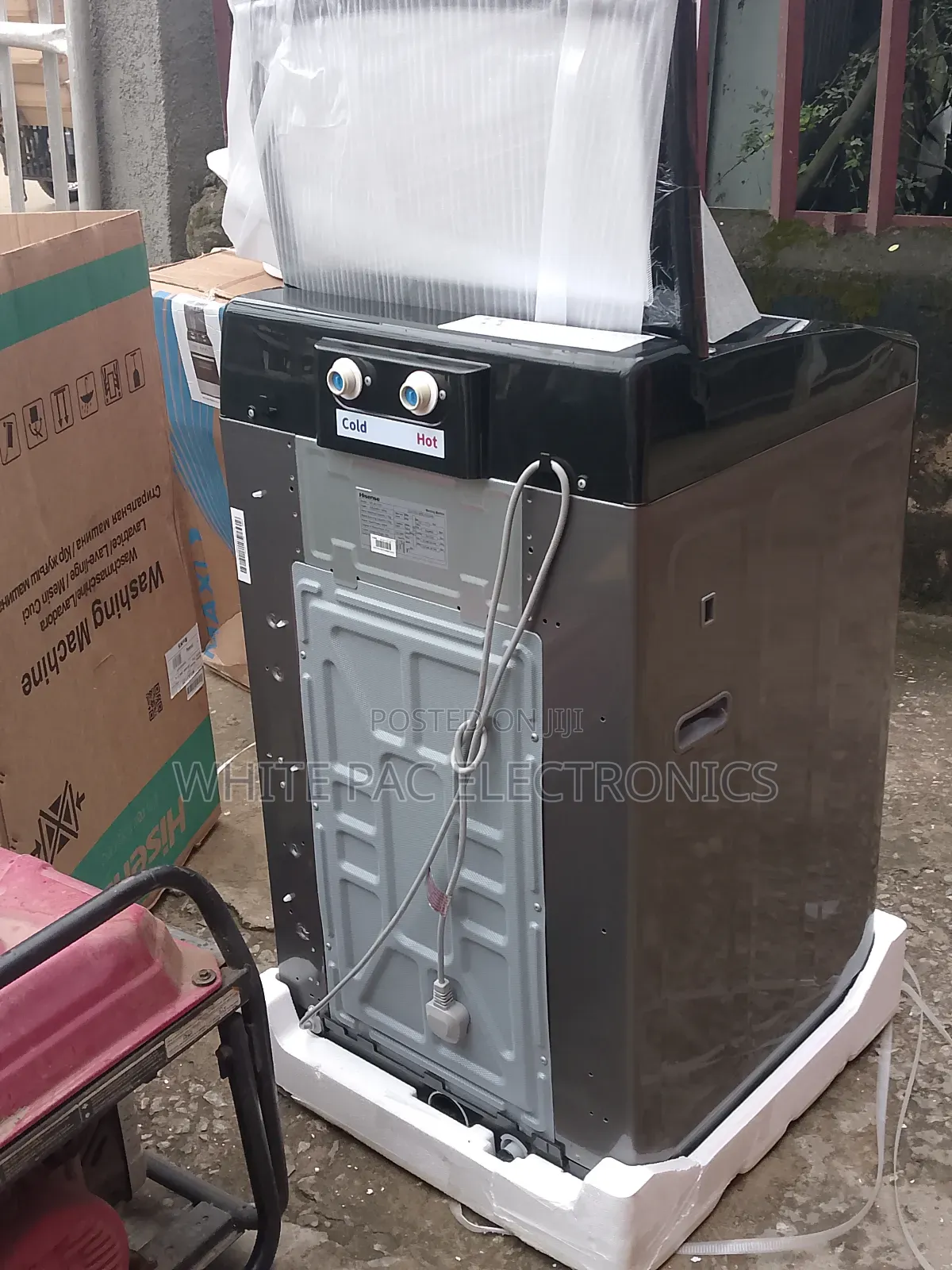 New Hisense 11kg Top Loader Automatic Washing Machine >1yrs