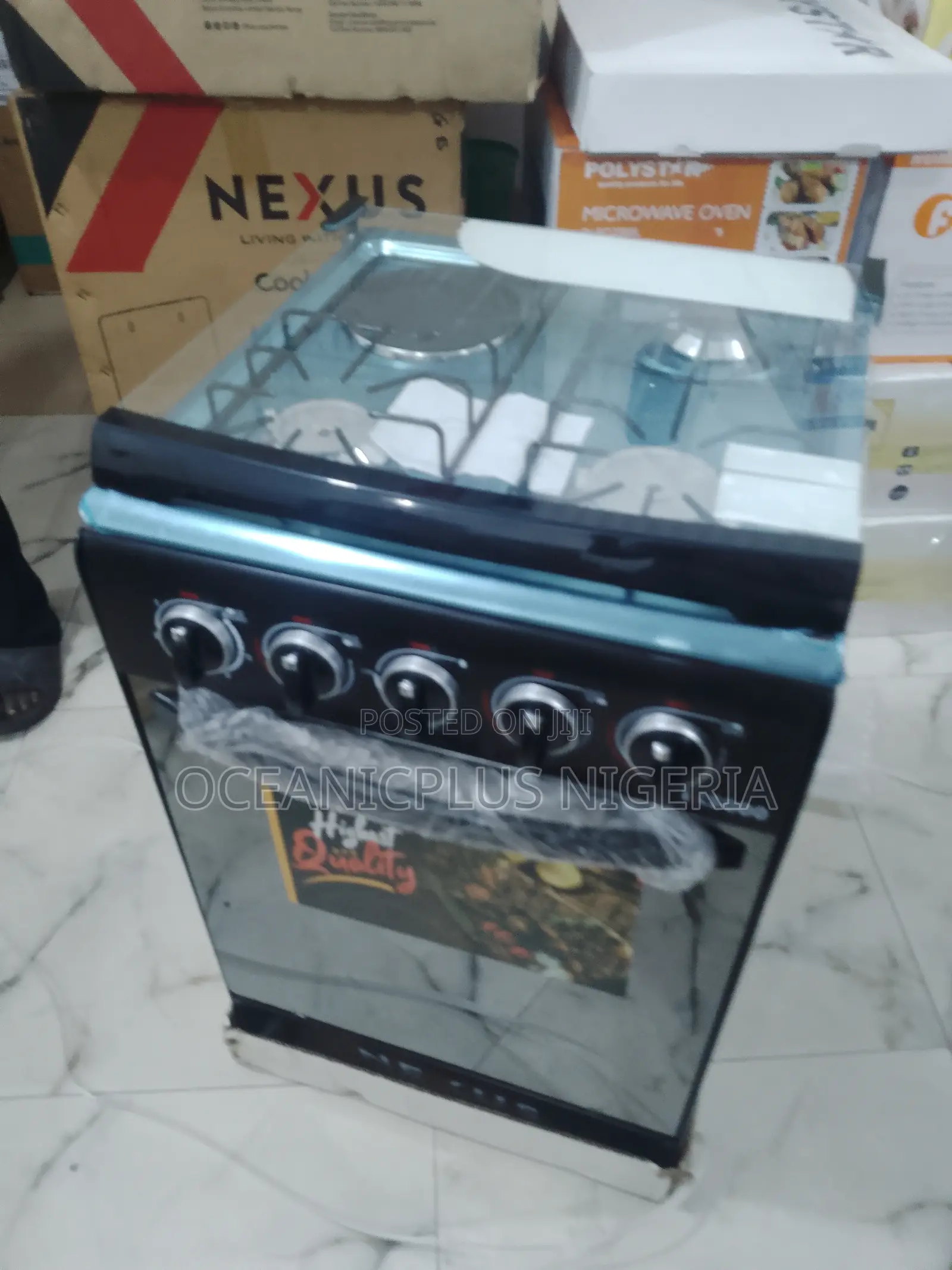 First Choice-3gas Burner One Electric Cooker