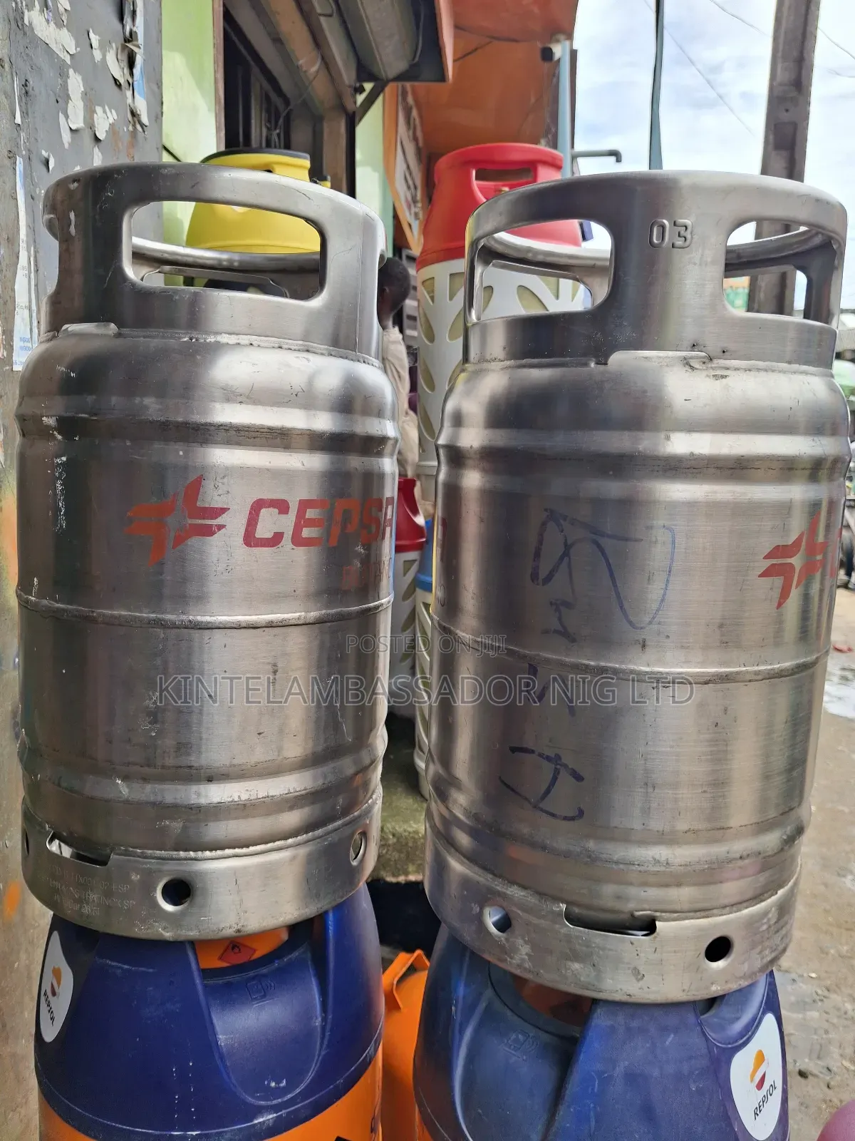 12.5kg Stainless Gas Cylinder