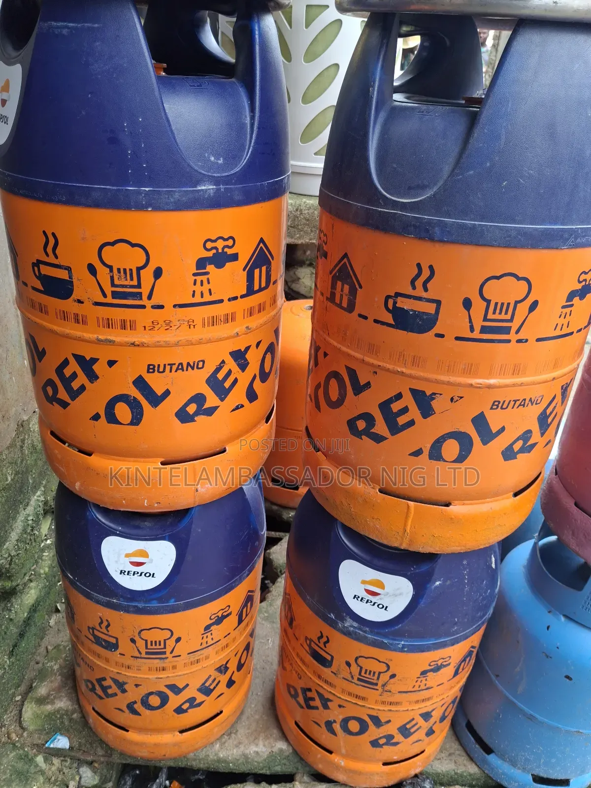 12.5 Kg Repsol Gas Cylinder Bottle