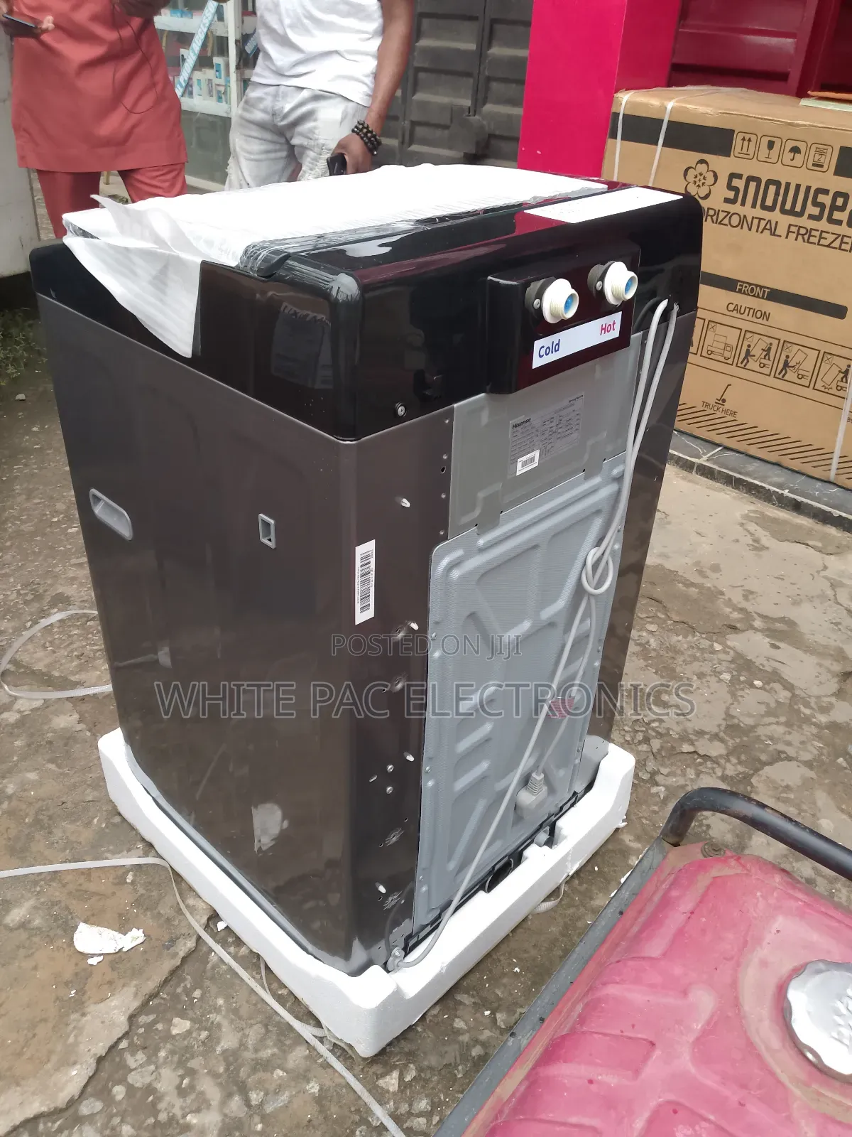 Hisense Automatic 11kg Top Loader Wash/ Spin Inverter>1yrs