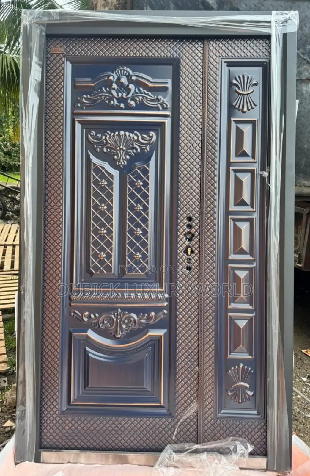 High Quality 4ft Italian Copper Cast Security Entrance Door