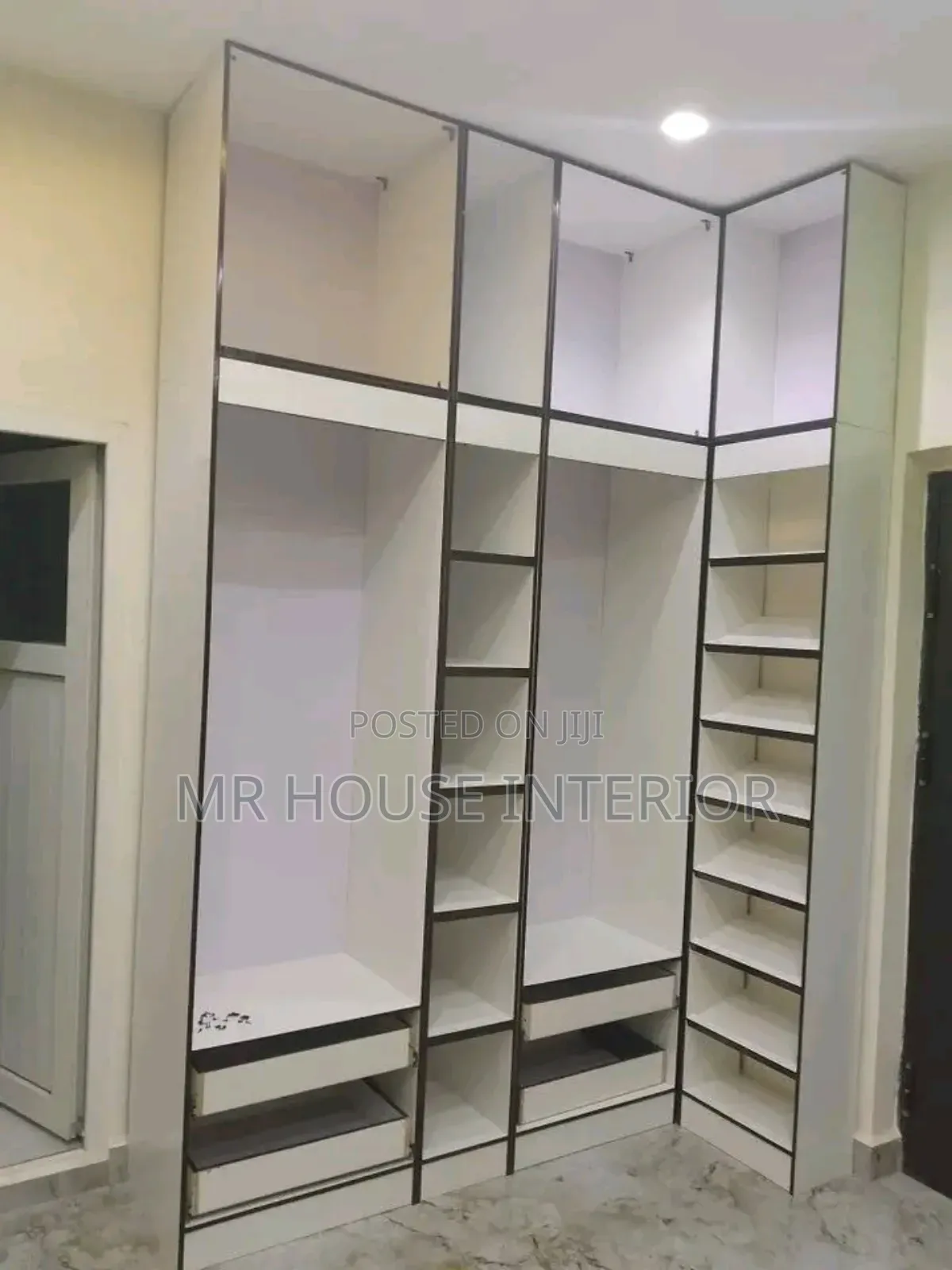 Wall to Wall Wardrobe Available at Mr House