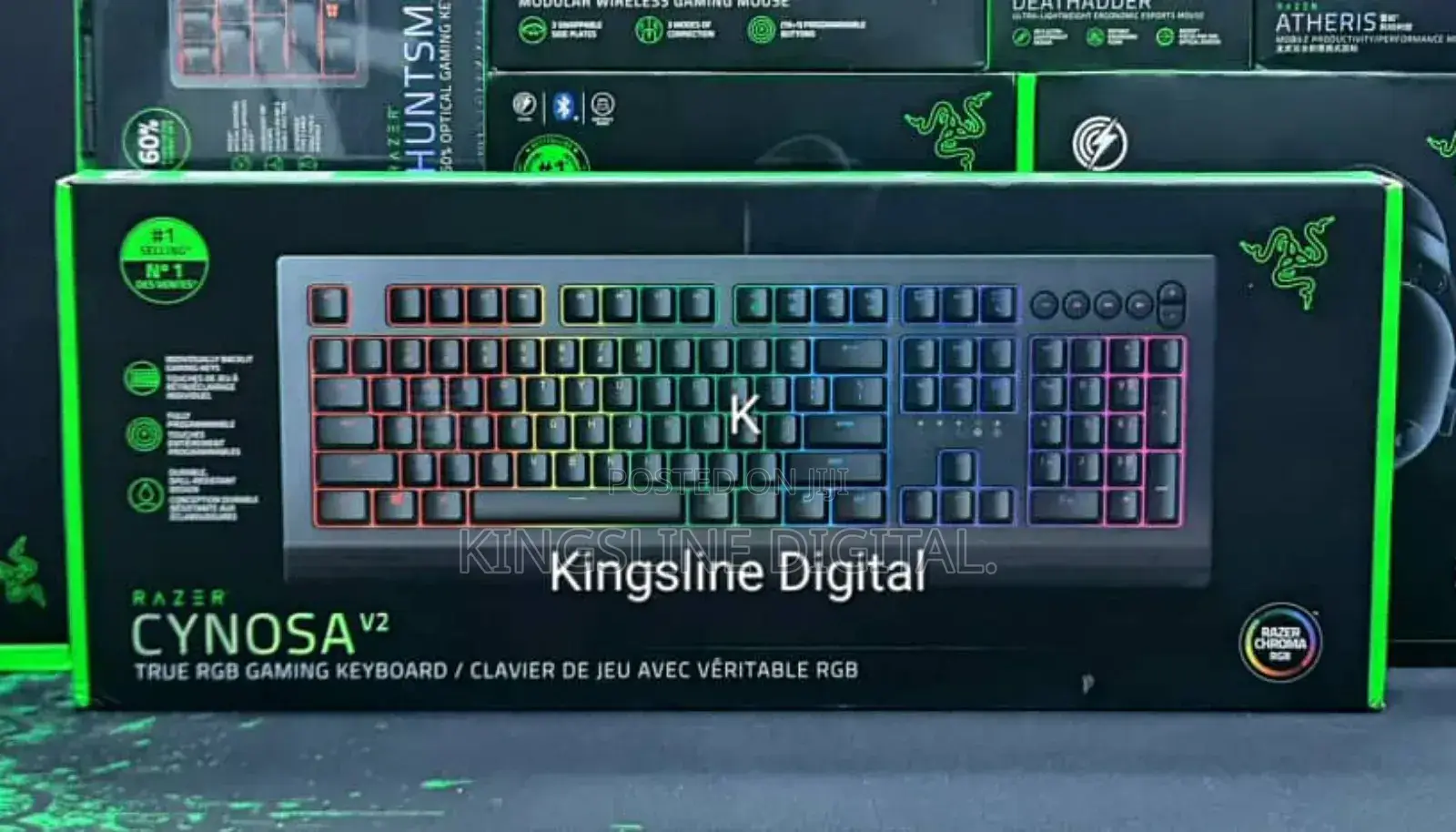 Razer Cynosa V2 Gaming Keyboard: Customizable Chroma RGB