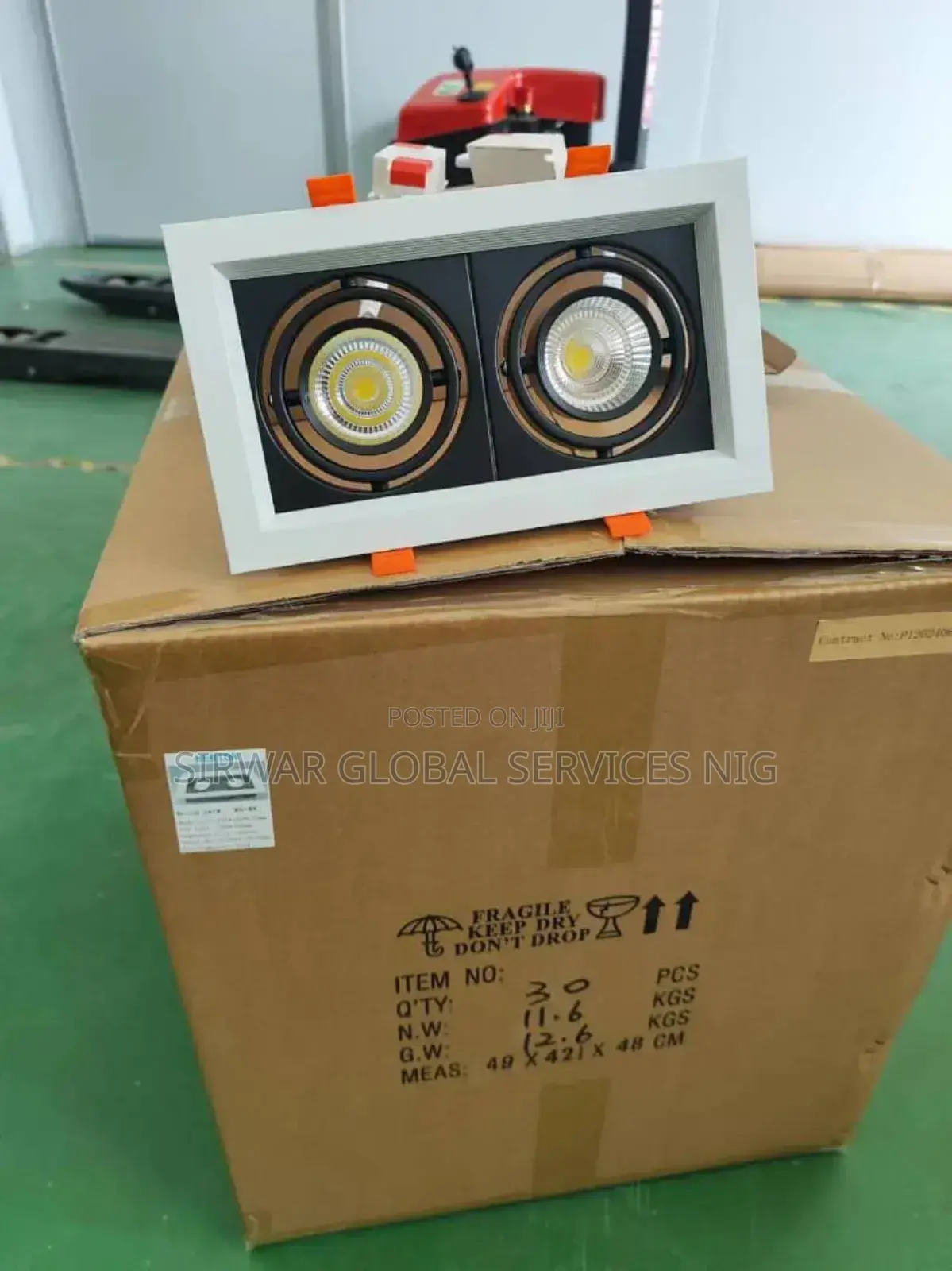 Double Spot Recessed Light...