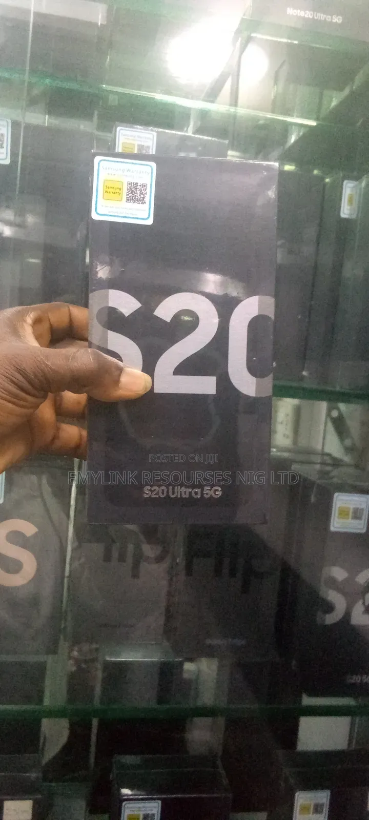 New Samsung Galaxy S20 Ultra 5G 128 GB White