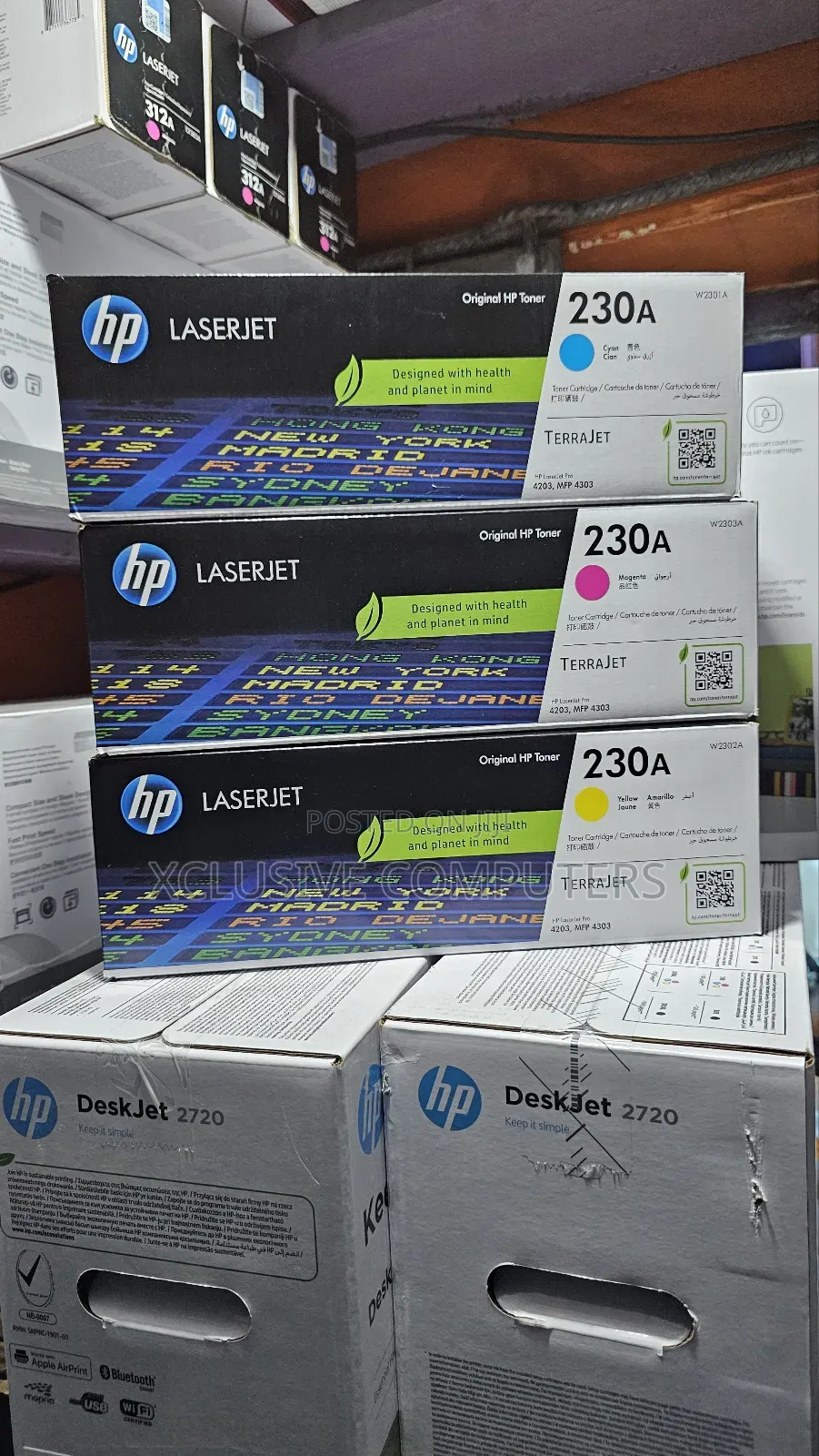 Hp Laserjet Toner Cartridge 230a Y/C/M