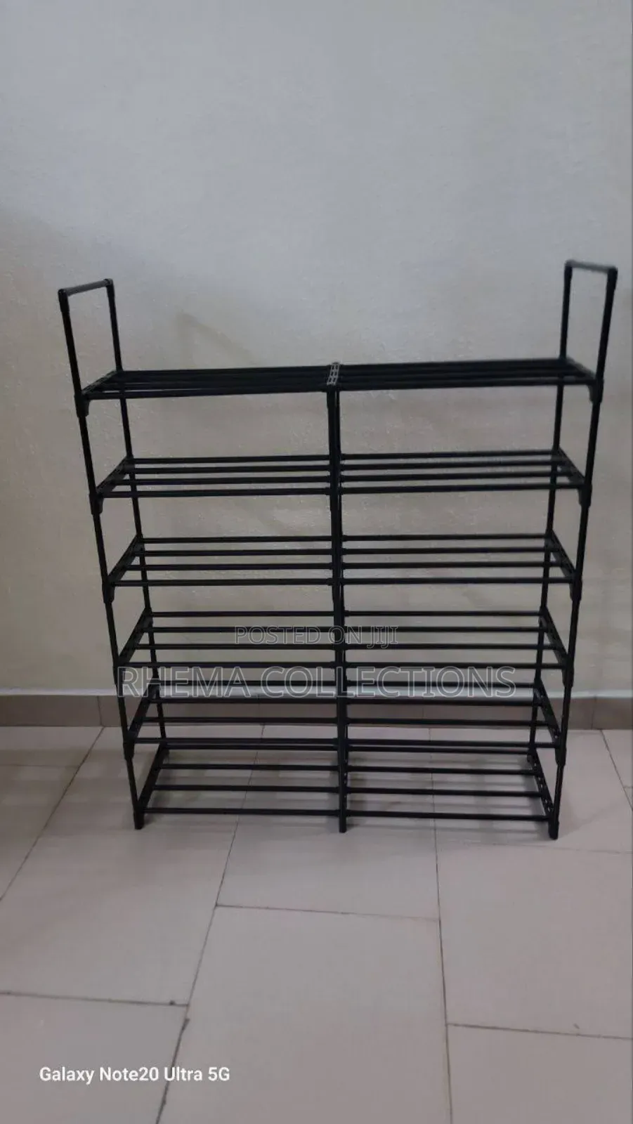 Exotic Thickening Steel Easy Assembly 6 Layers Shoe Rack