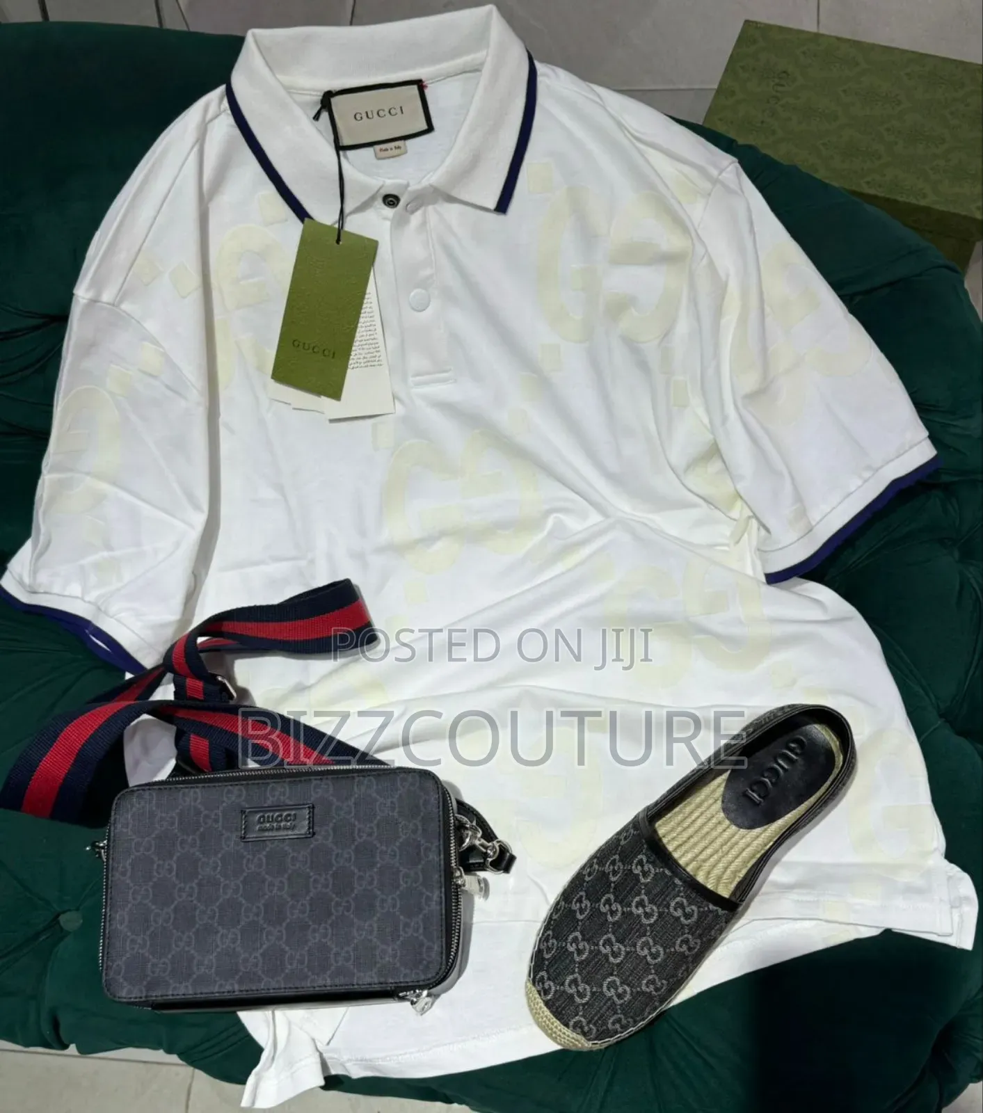 Original Gucci Polo T-Shirts Available in Store