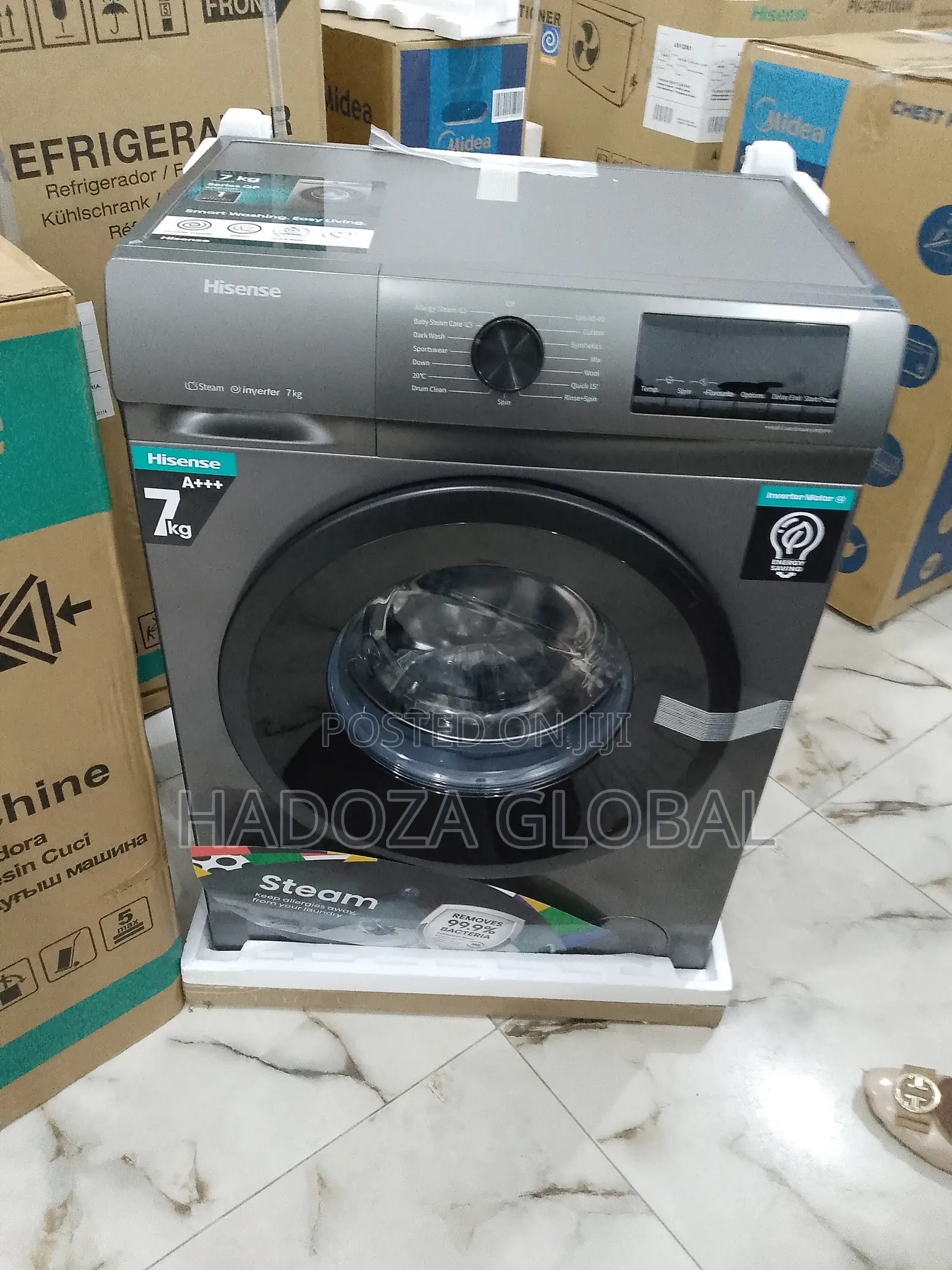 The Hisense Energy Saving 7kg Washing Machine Frontload