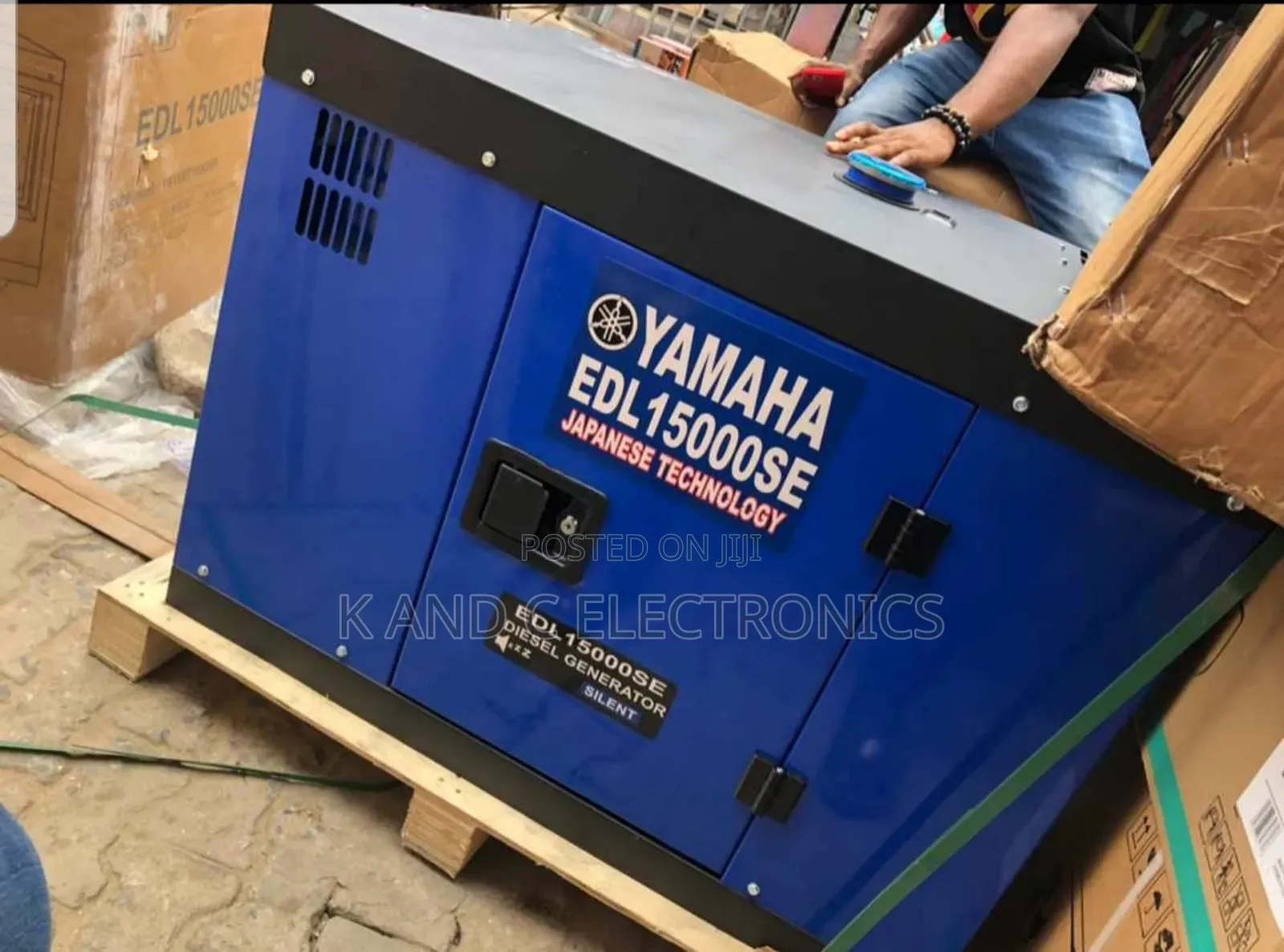 Yamaha 13kva DIESEL Sounproof Generator