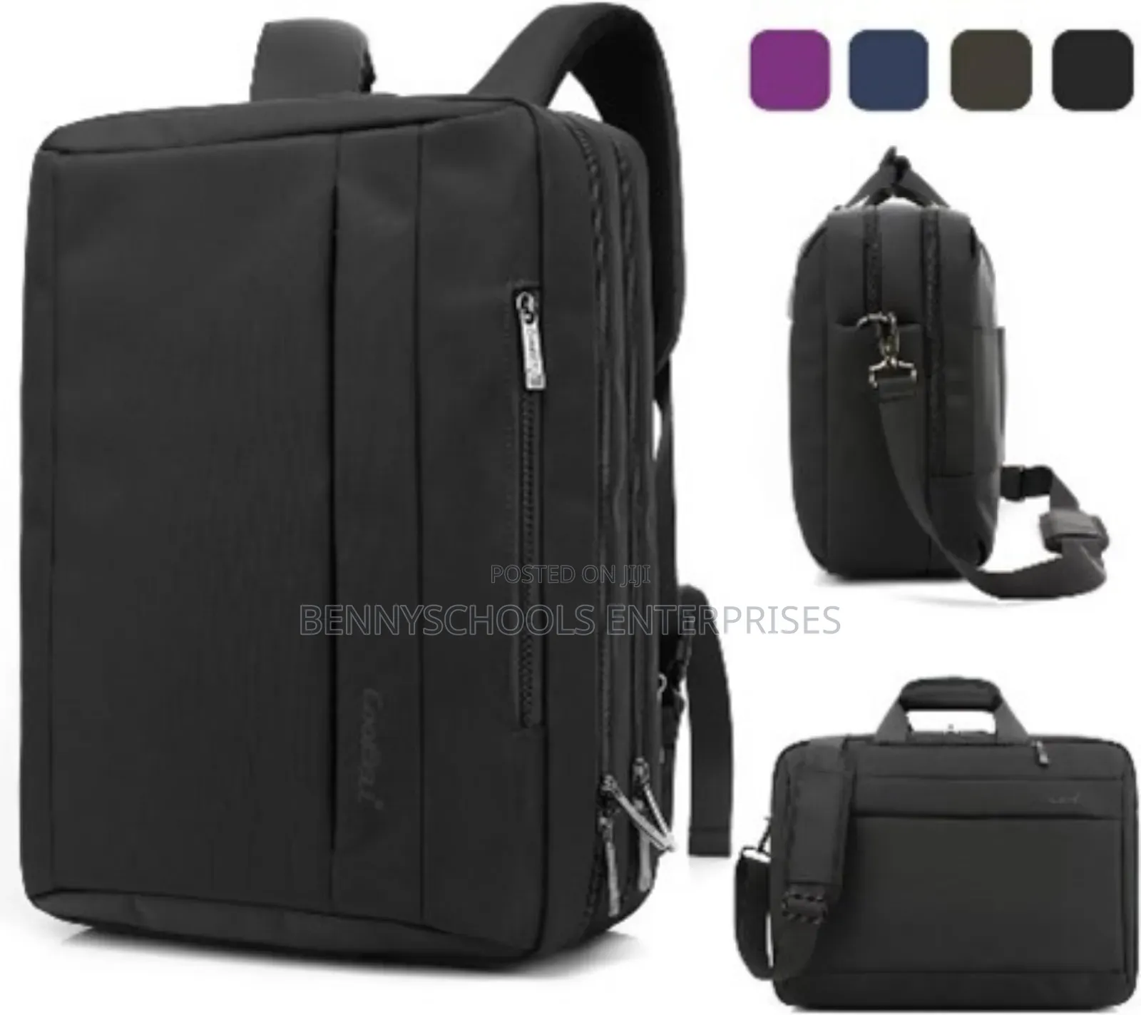 Coolbell Backpack and Shoulder Laptop, Office,Conference Bag